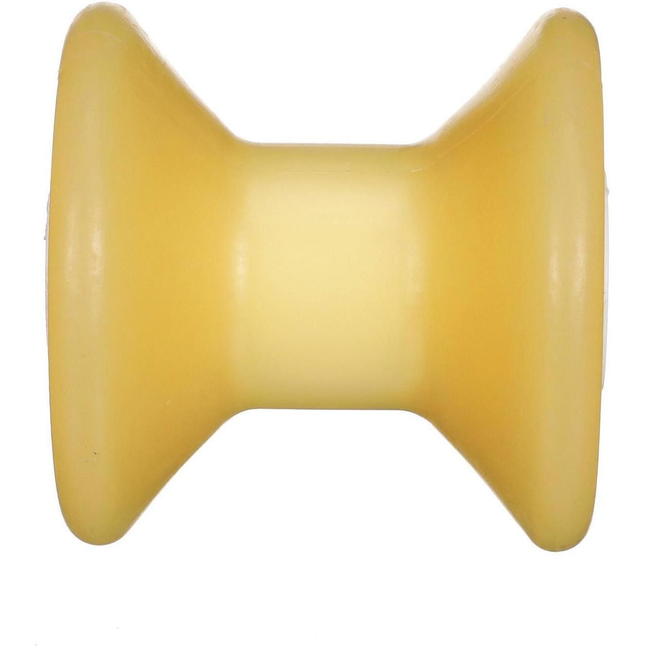 Seachoice 56580 Non-Marking TP Yellow Rubber V-Bow Stop With 1/2" ID