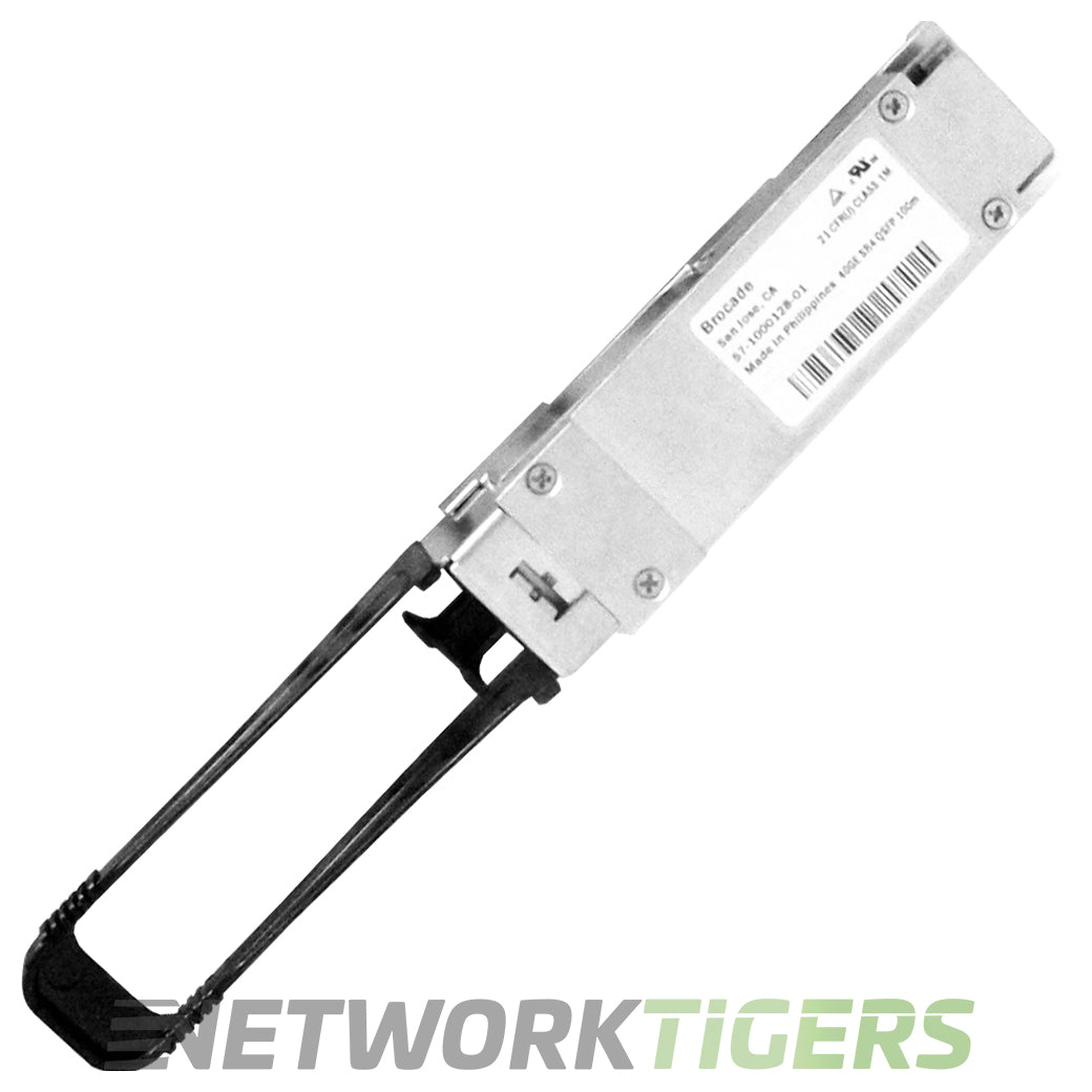 NEW Brocade 40G-QSFP-LR4 40GB BASE-LR4 1310nm SMF DDM SC QSFP+ Transceiver