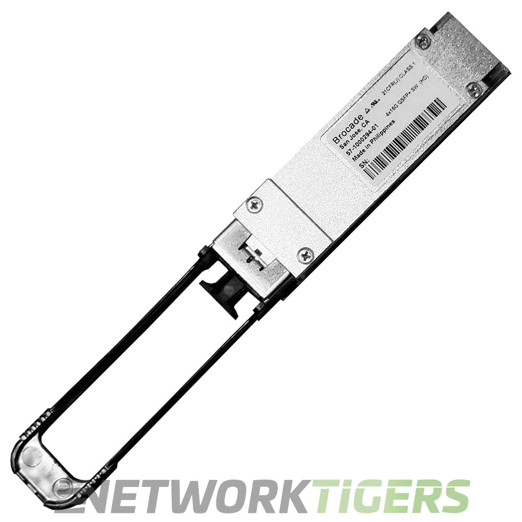 NEW Brocade 57-1000294-01 XBR-000245 16GB FC SW MMF QSFP+ Transceiver