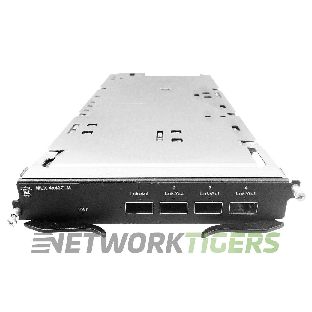 NEW Extreme Brocade BR-MLX-40Gx4-M 4x 40GB QSFP+ Router Module