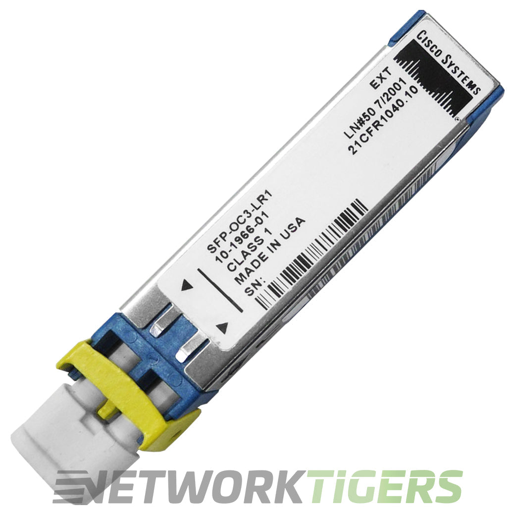 NEW Brocade OC12-SFP-LR1 1GB POS OC-12 STM-4 LR-1 SFP Transceiver