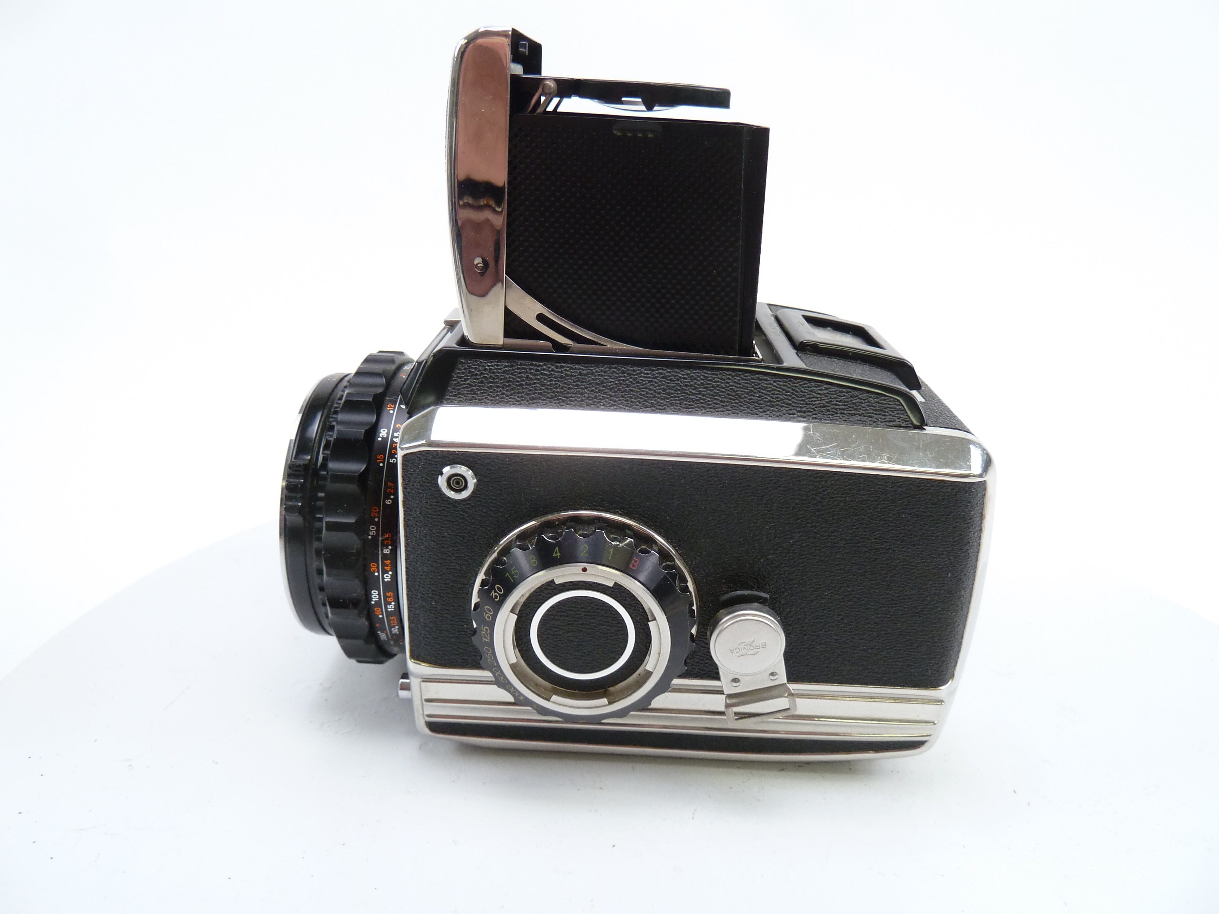 Bronica C Camera outfit with 75MM F2.8 Lens