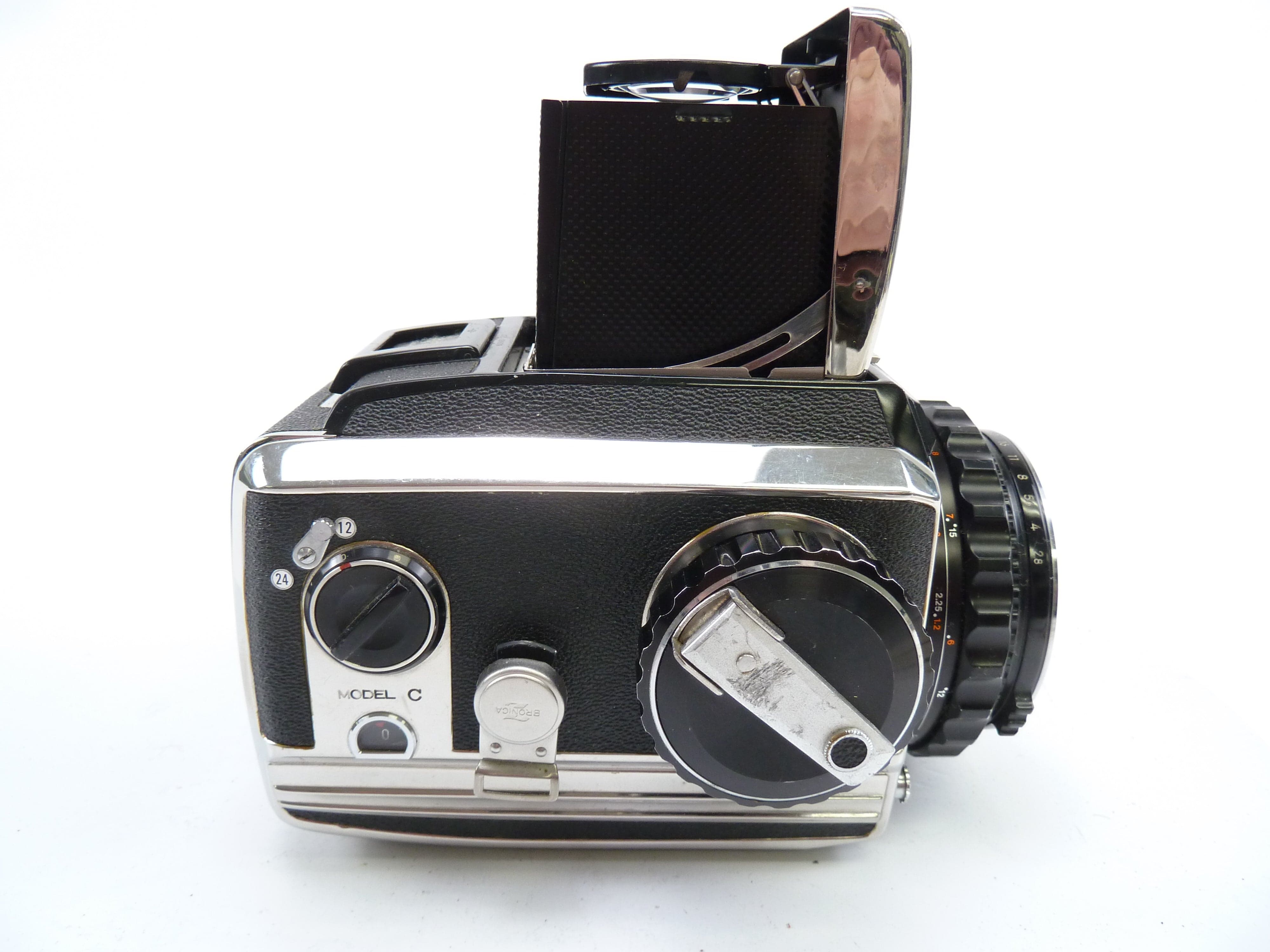 Bronica C Camera outfit with 75MM F2.8 Lens