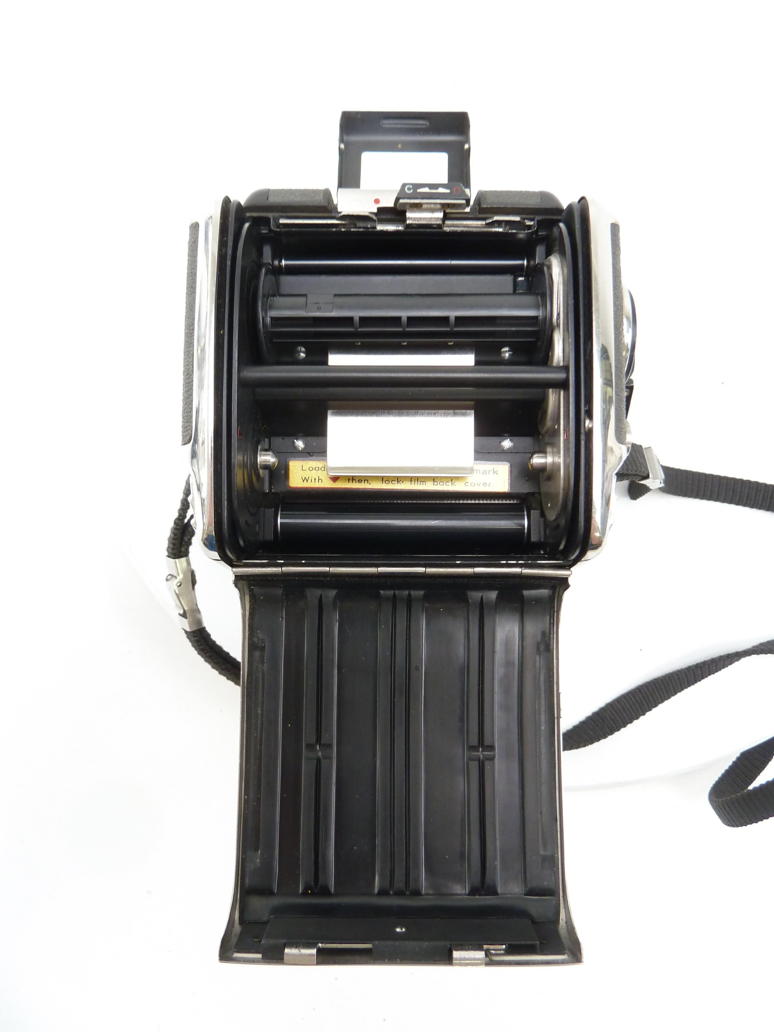 Bronica S2 Body with 120 Film Back and Waist Level Finder