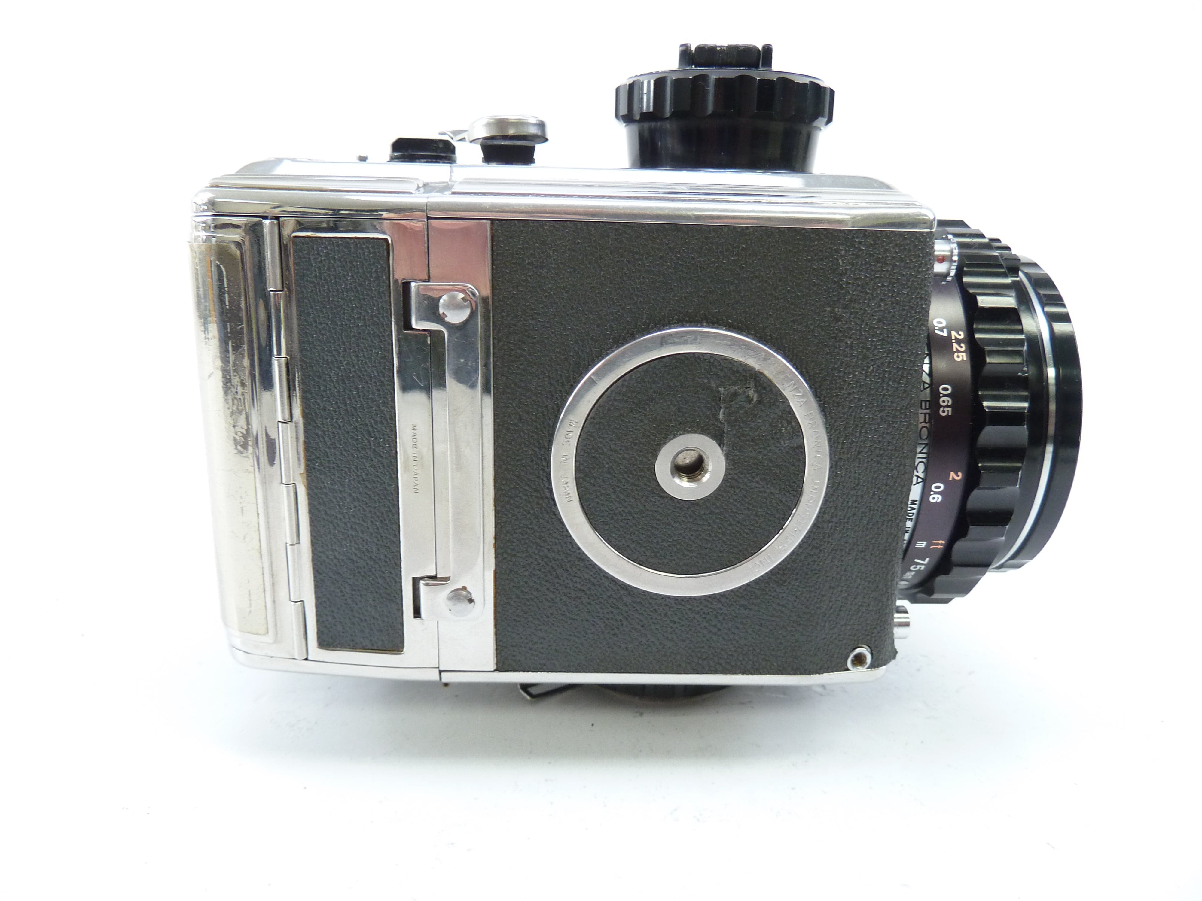 Bronica S2a Camera Outfit with 75mm f/2.8 Lens and 120 Film Back