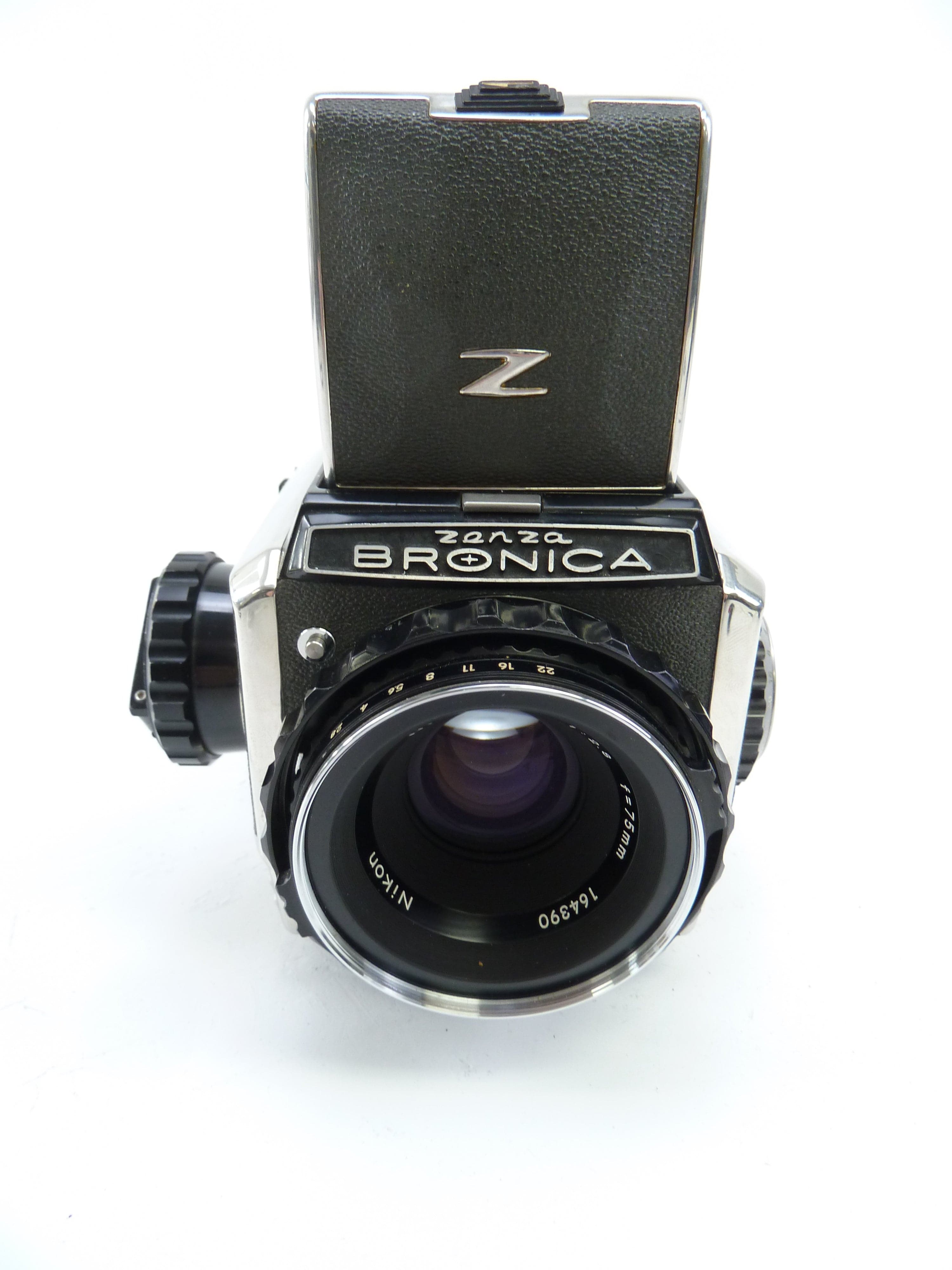 Bronica S2a Camera Outfit with 75mm f/2.8 Lens and 120 Film Back