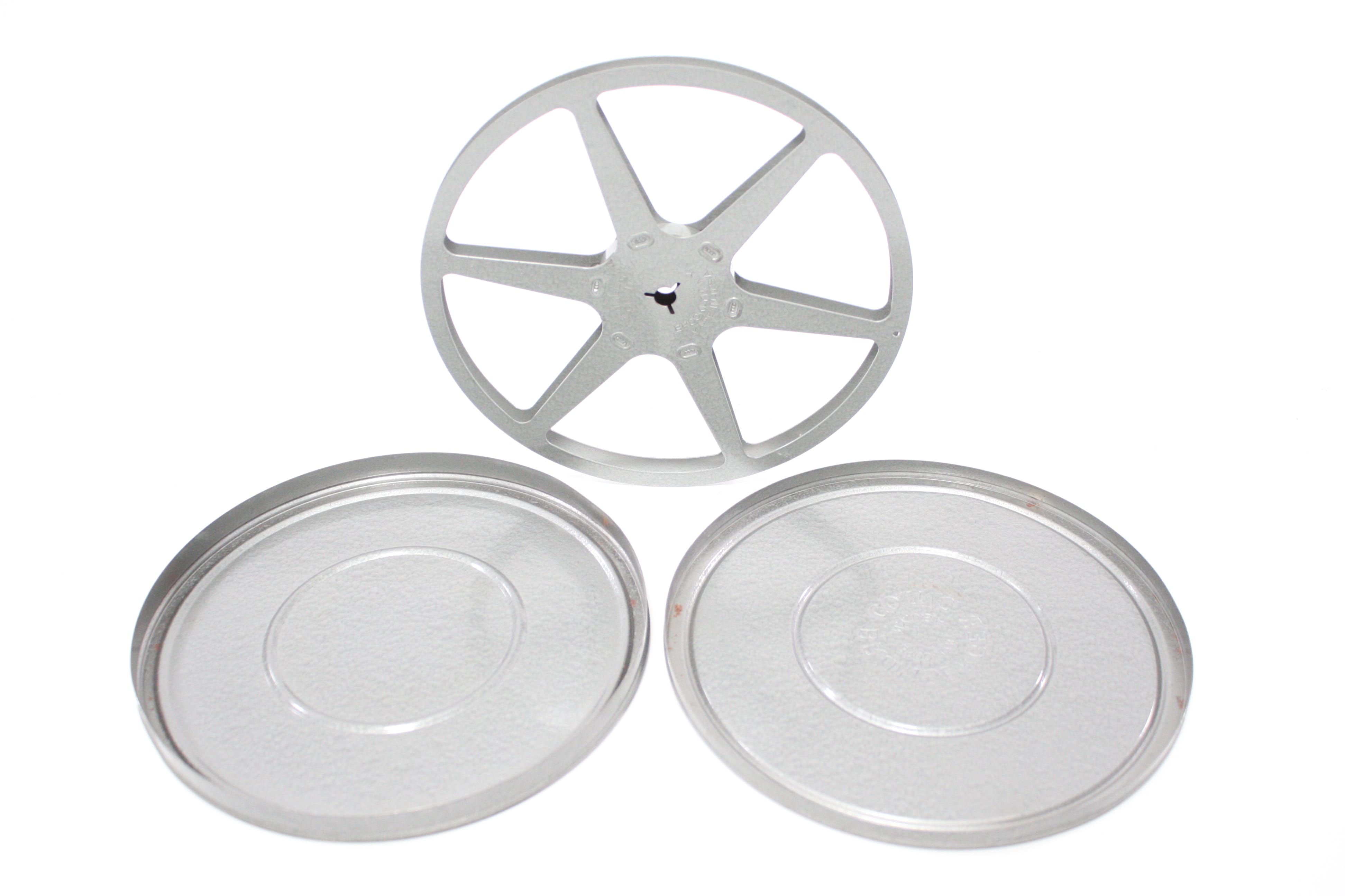Brumberger Co. 8mm Film Canisters and Reels (Set of 3)