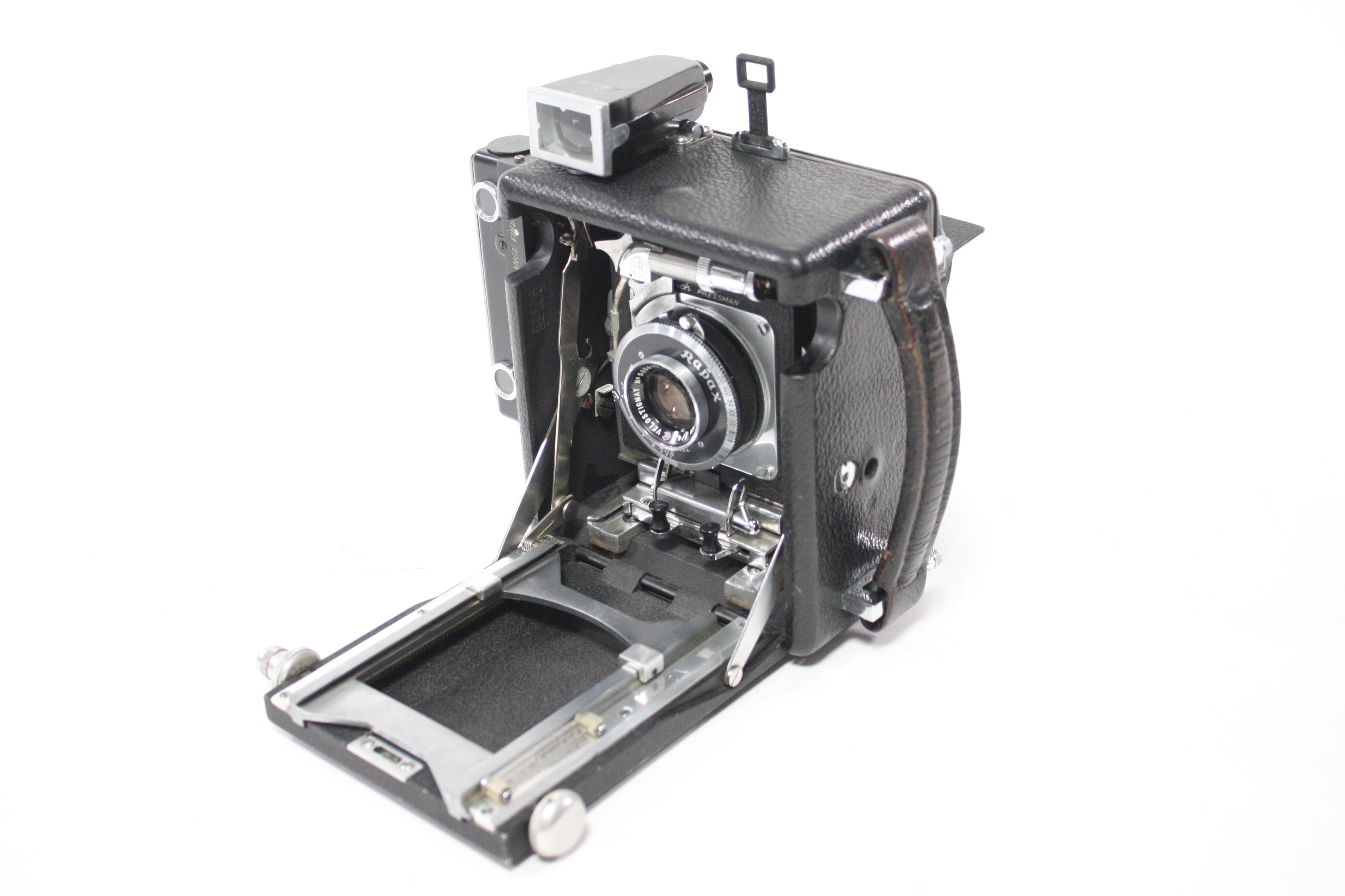 Busch Pressman Model C 2x3 Camera with Wollensak 101mm f/4.5 Lens