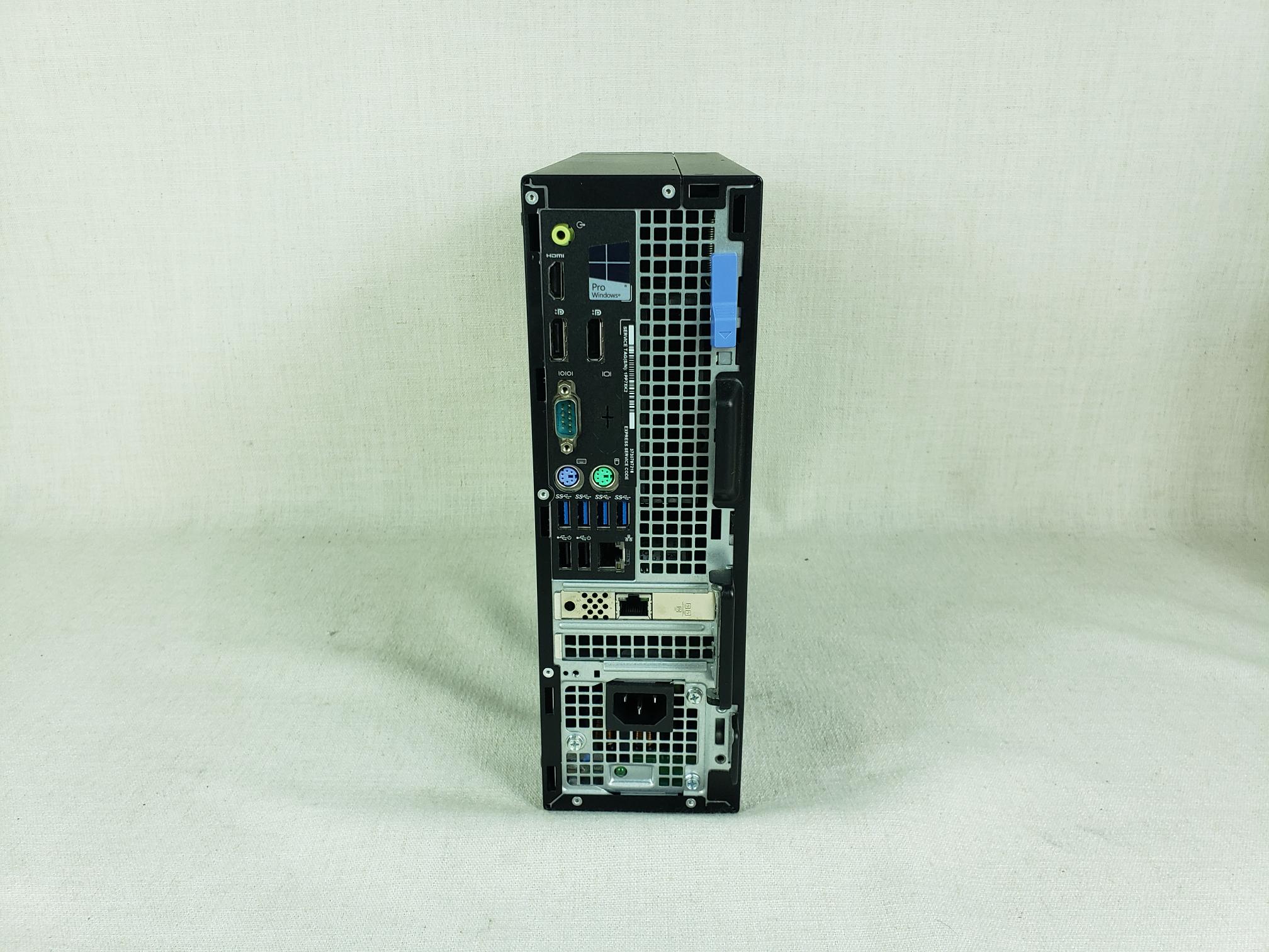 OptiPlex 7050 Mini Tower Intel i7 PC 16/256 Windows 10 Pro *scratch and dent*