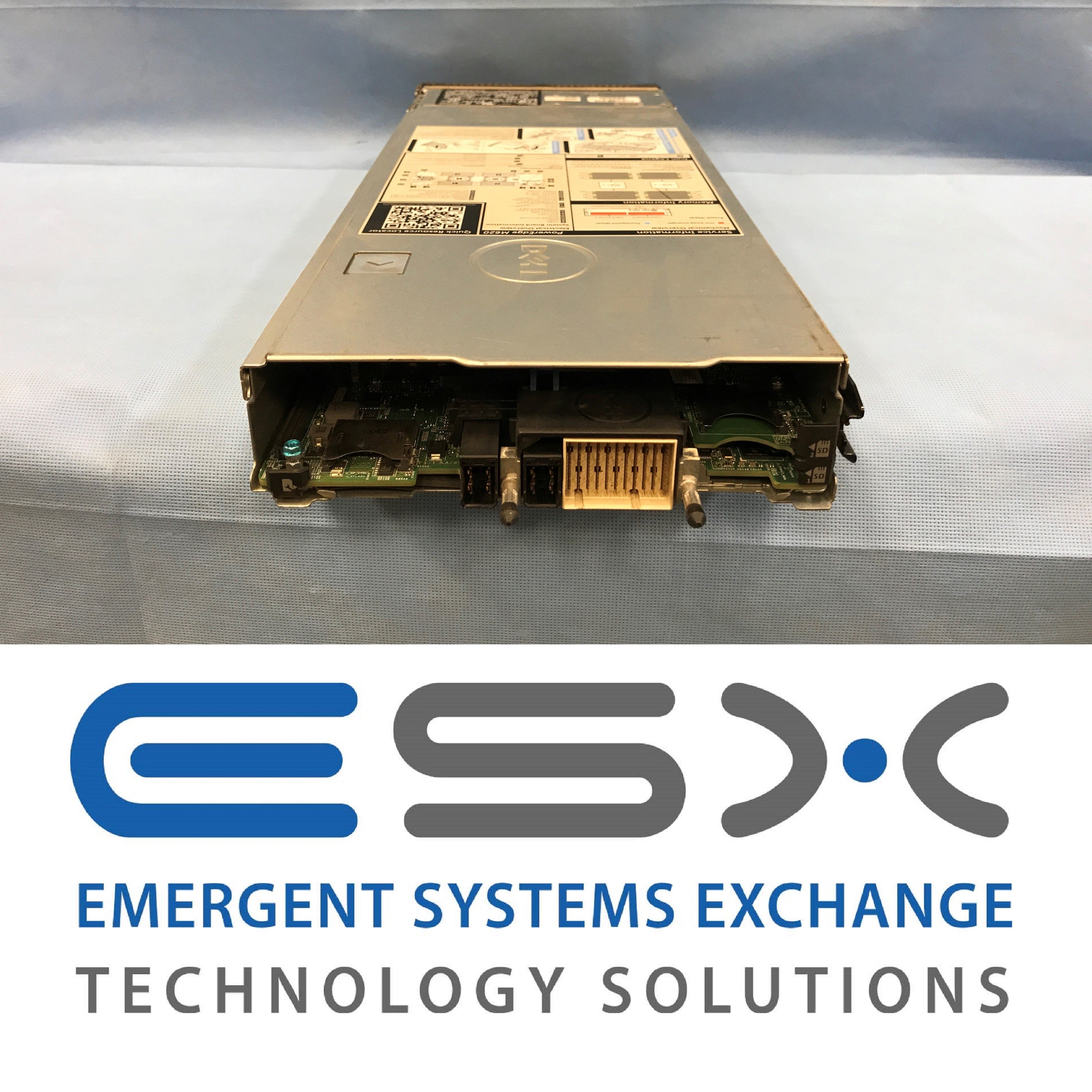 Dell PowerEdge M620 Blade Server 2x10 Core E5-2660v2 @2.2GHz 128GB H710 10GB NDC