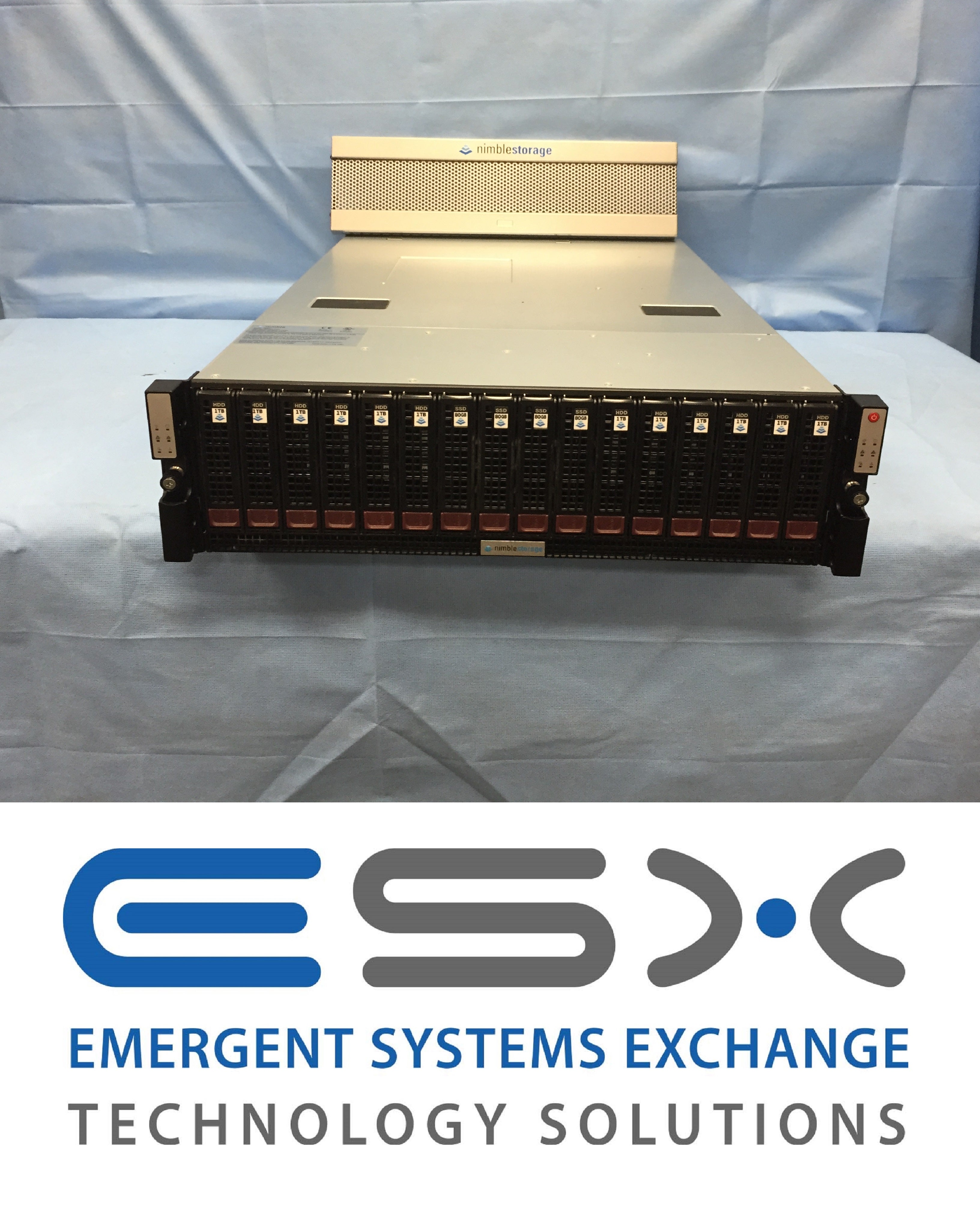 Nimble Storage CS500 - 12 x 3TB, 4 x 800GB SSD, and 10Gbe ports - We Buy Nimble