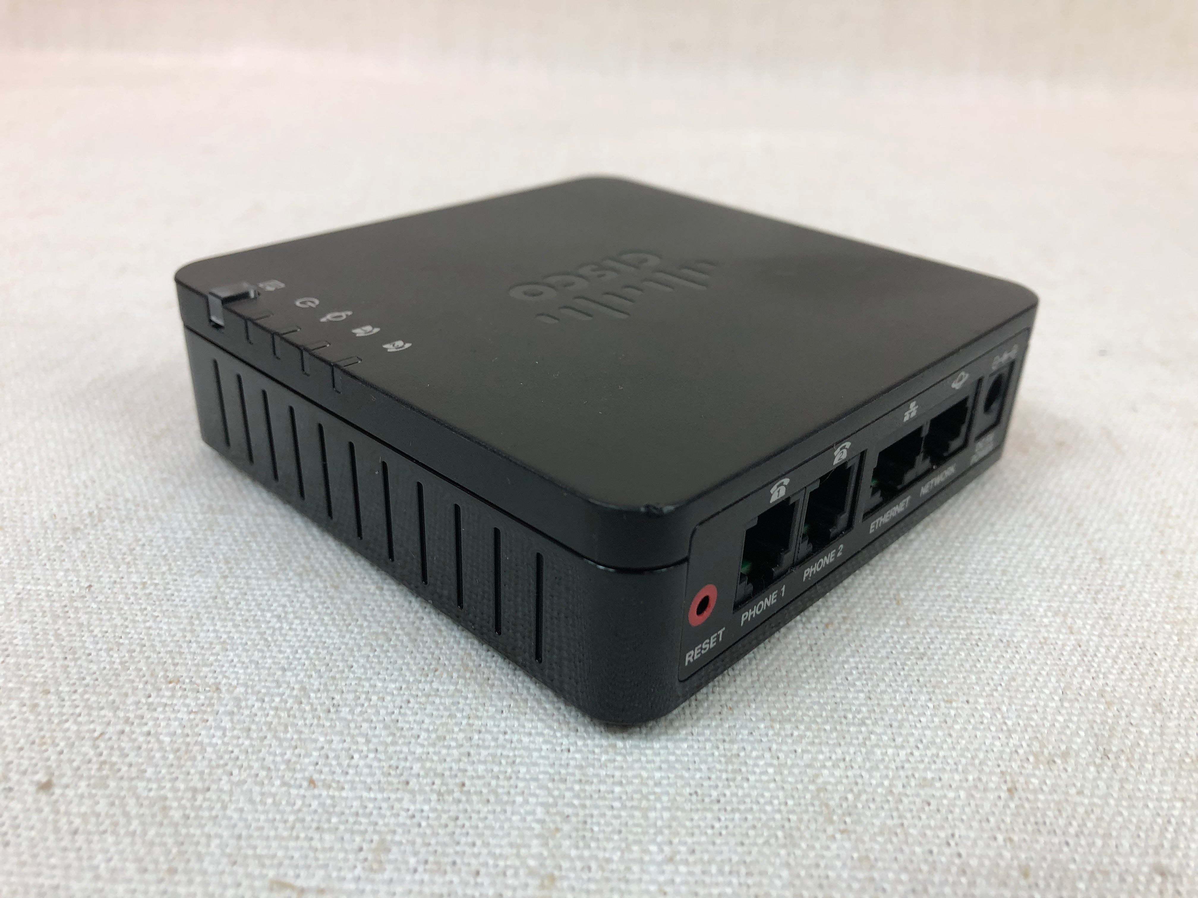 Open Box Cisco ATA192-3PW-K9 2 Port Multiplatform Analog Telephone