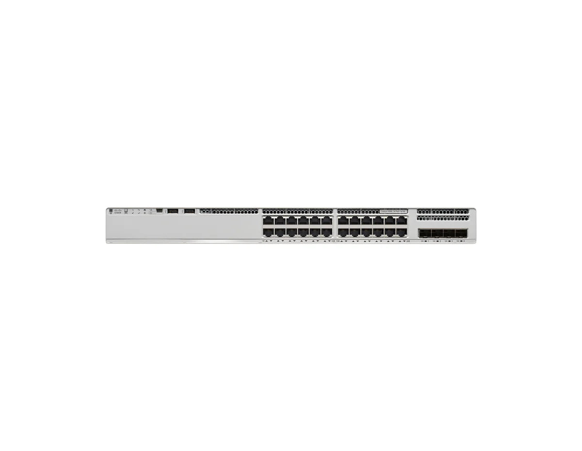 Cisco Catalyst C9200L-24PXG-4X-A 24-Port mGig PoE+ Switch (8xmGig, 4x10G SFP+, Network Advantage
