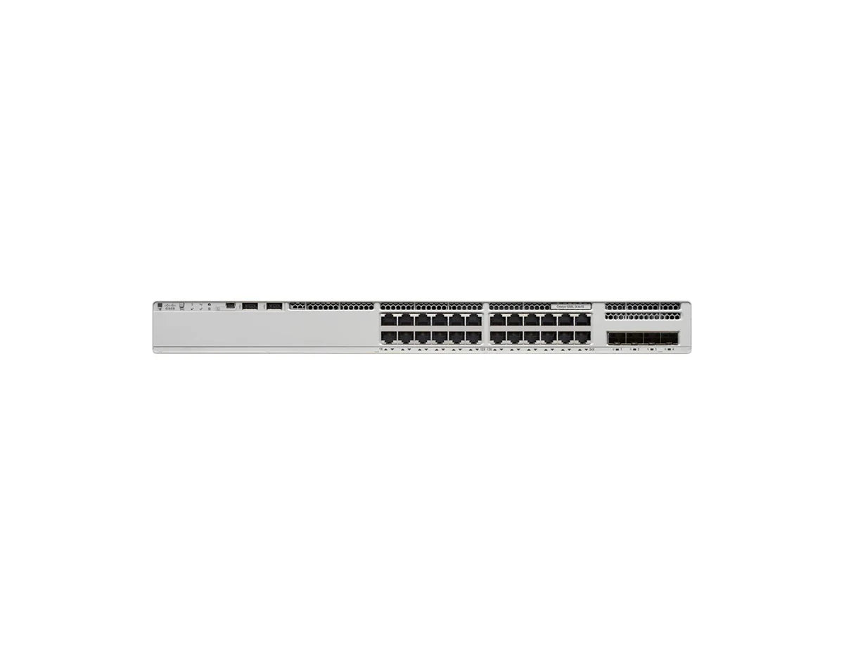 Cisco Catalyst C9200L-24T-4G-E 24-Port Data Switch with 4x1G Uplinks, Network Essentials
