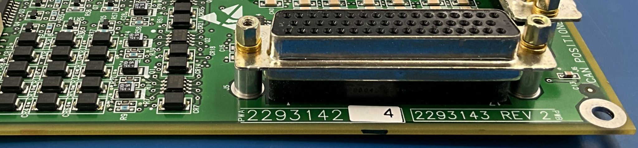 CAN POSITIONER I/O BOARD (2293142-4 GE