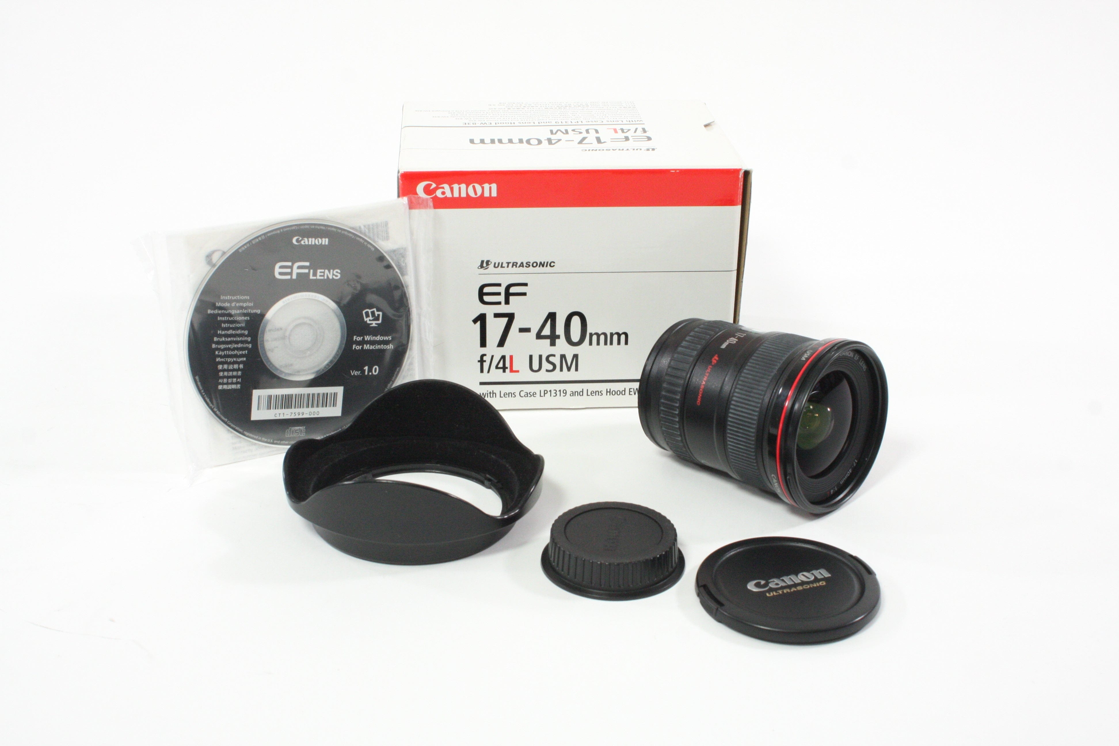 Canon 17-40 f/4 L USM Lens for Canon  EF Mount