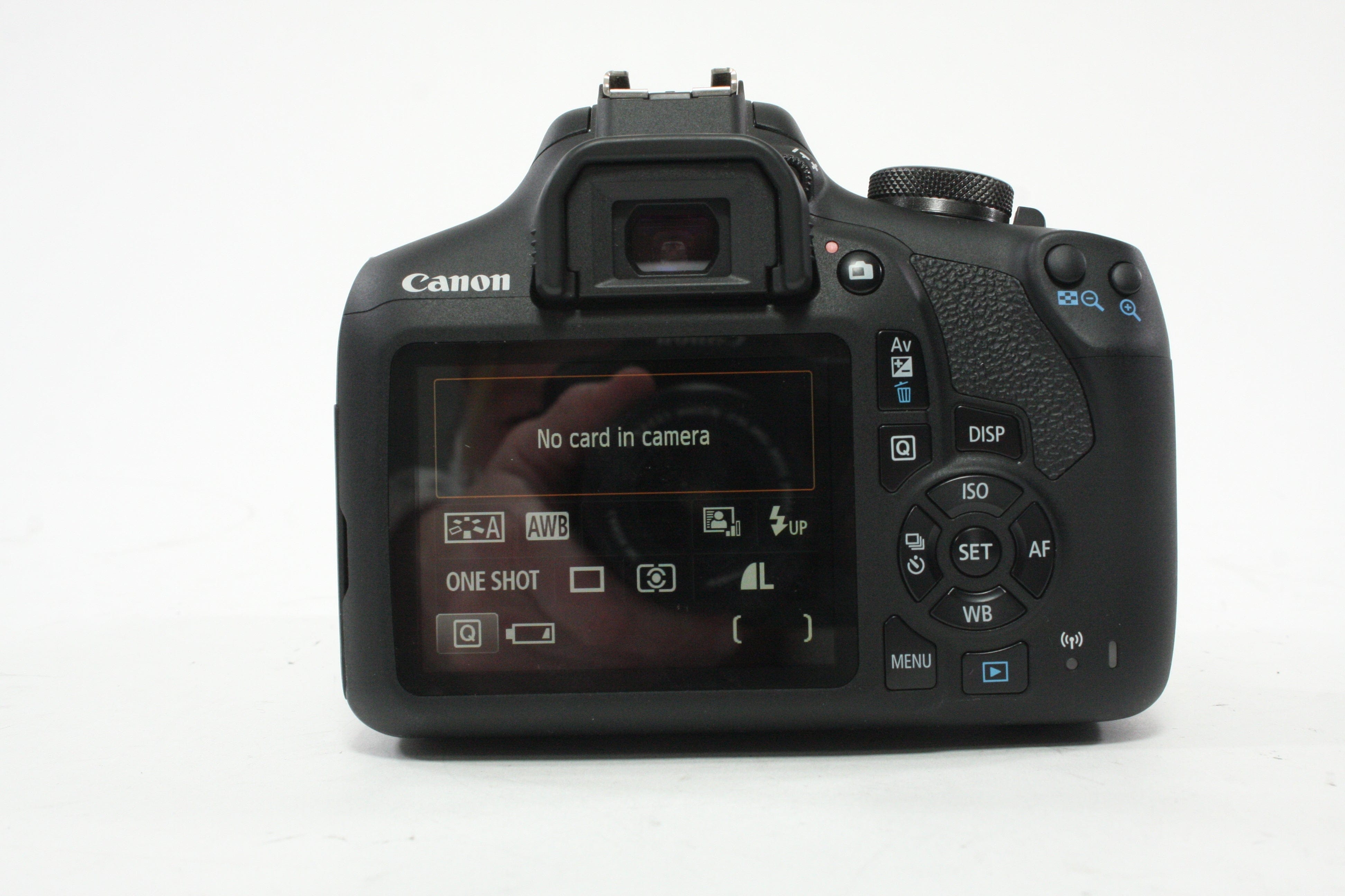 Canon 2000D DSLR with 18-55mm f/3.5-5.6 Lens with a Shutter Count of 3