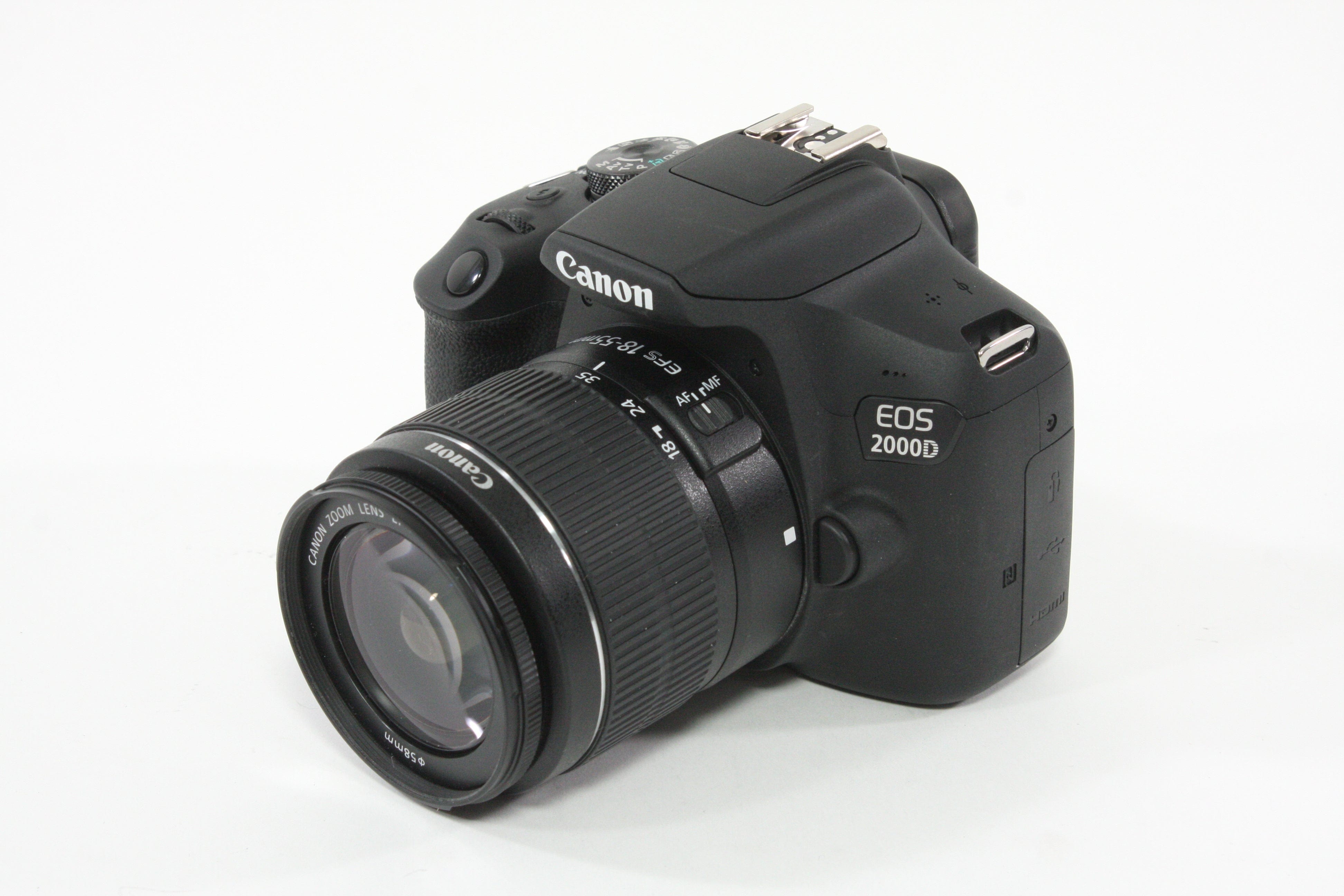 Canon 2000D (Rebel T7) w/ EF-S 18-55mm f/3.5-5.6 III - Shutter Count 204