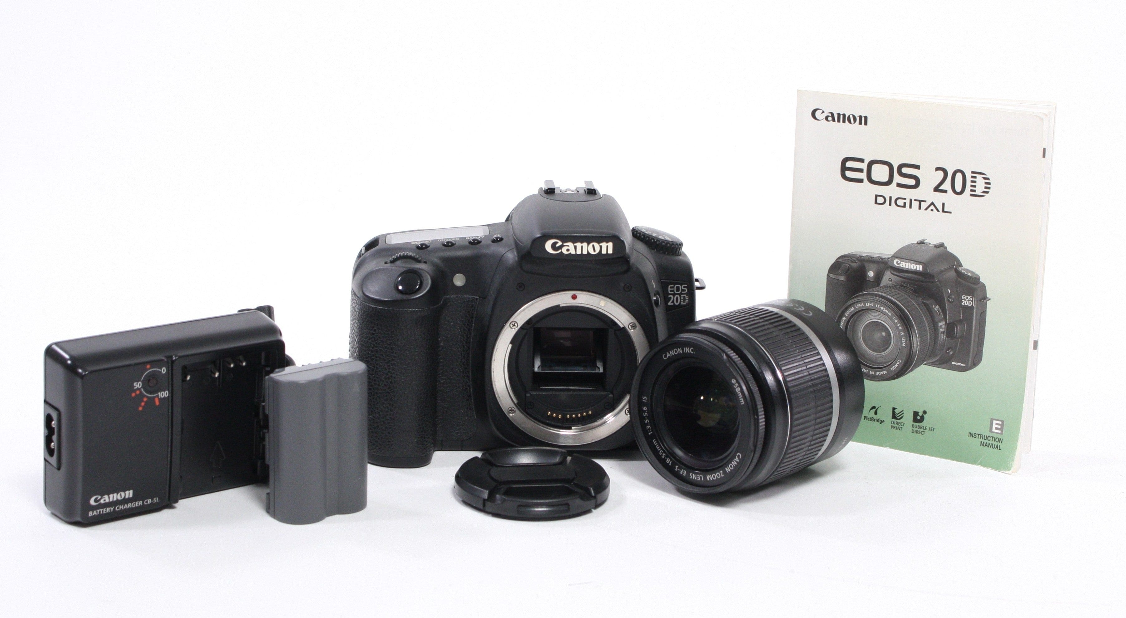 Canon 20D Digital SLR Camera with 18-55mm f/3.5-5.6 IS Lens