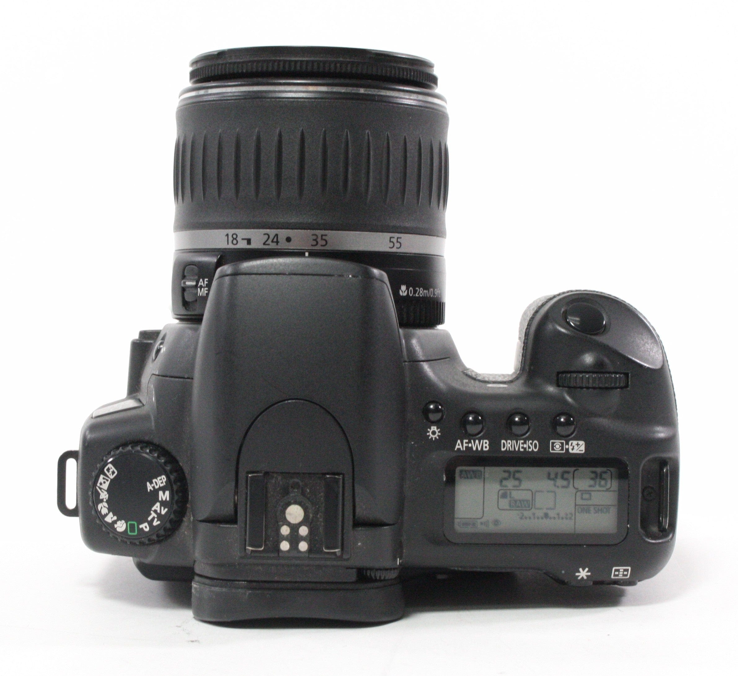 Canon 20D with 18-55mm f/3.5-5.6 Lens