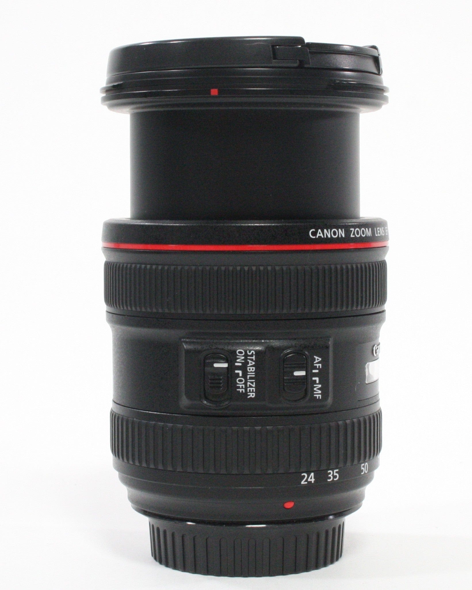 Canon 24-70mm f/4 L IS USM Macro Lens for Canon EF Mount, with case.