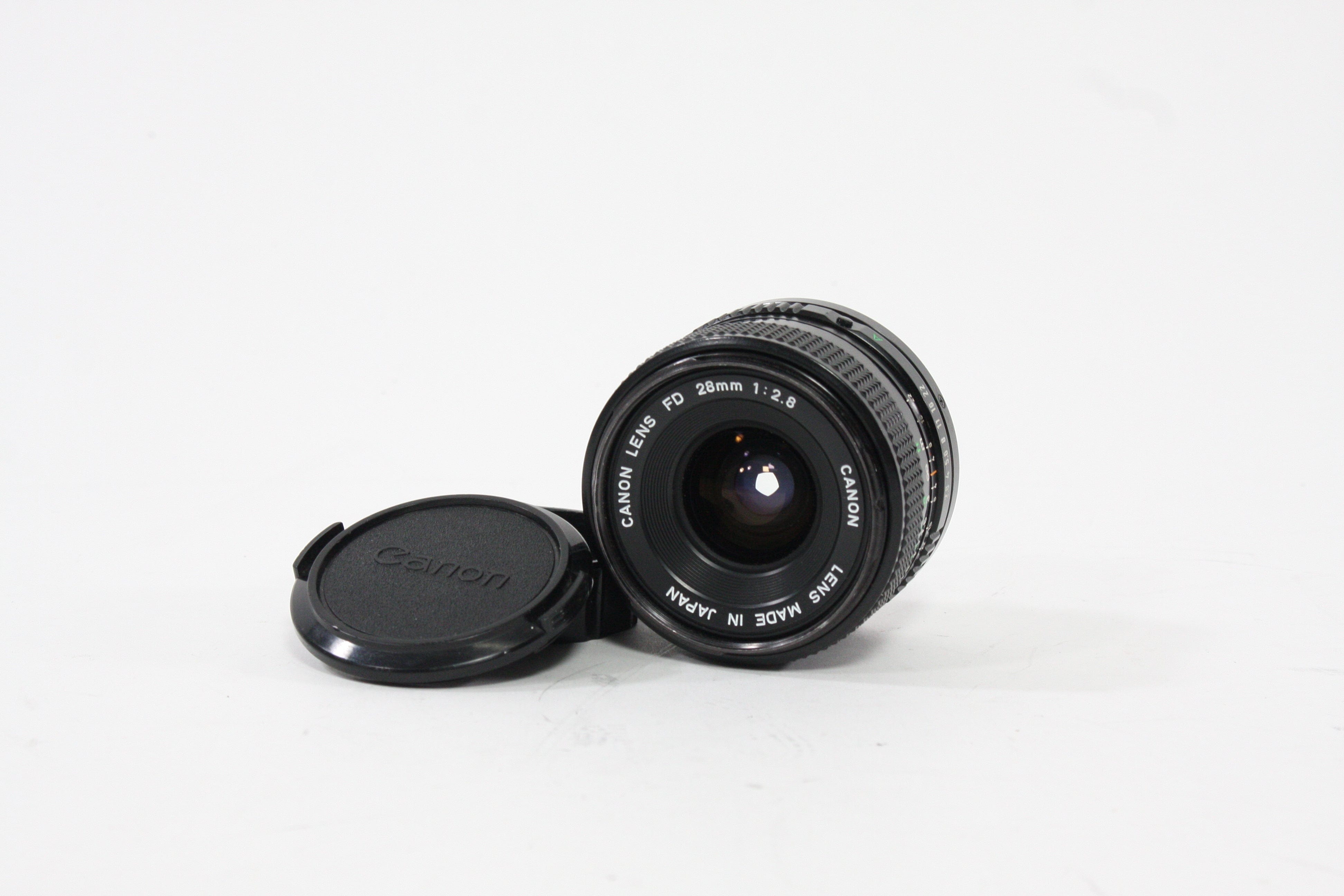 Canon 28mm f/2.8 FD Lens