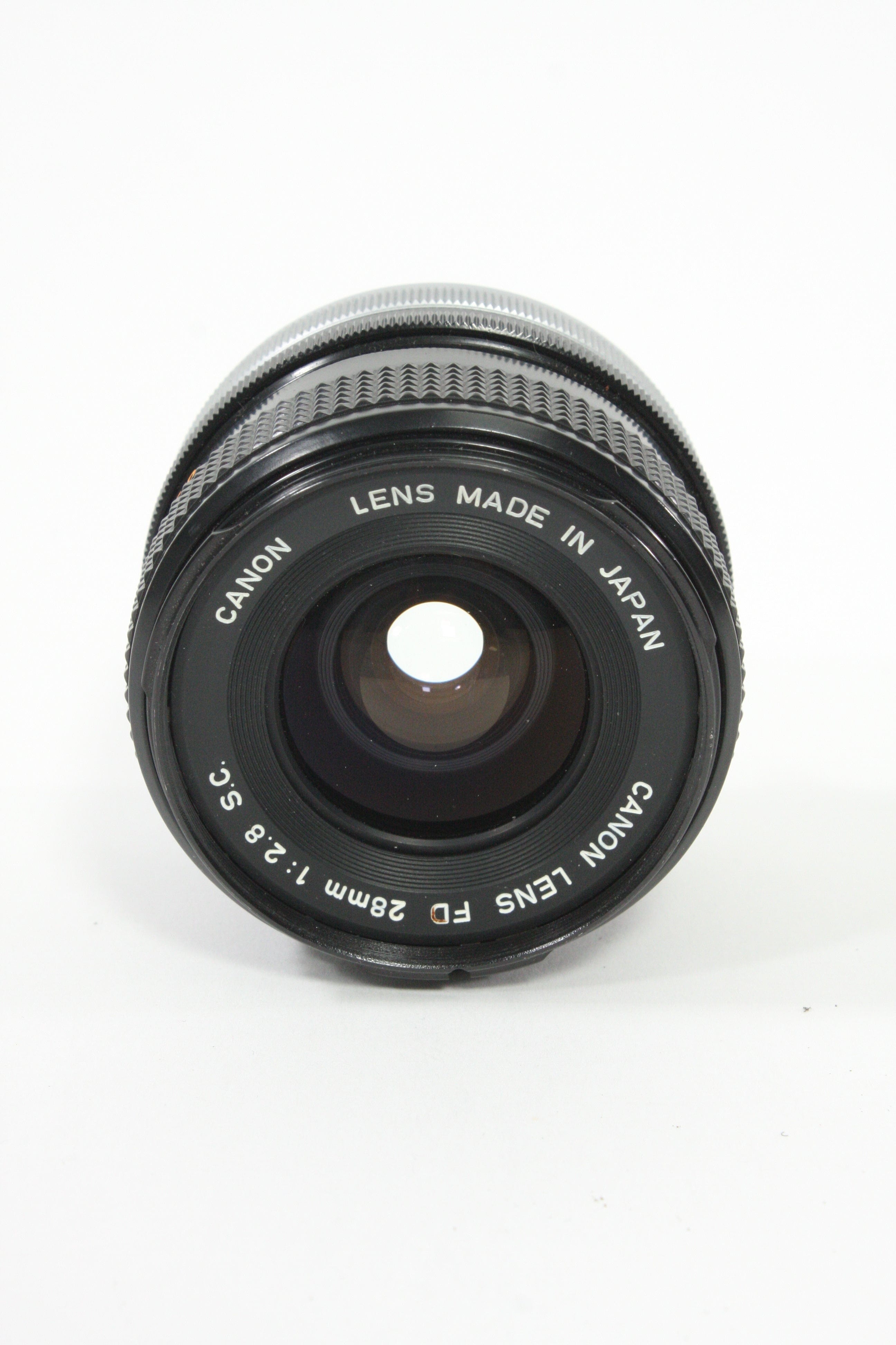 Canon 28mm f/2.8 S.C. - FD Mount