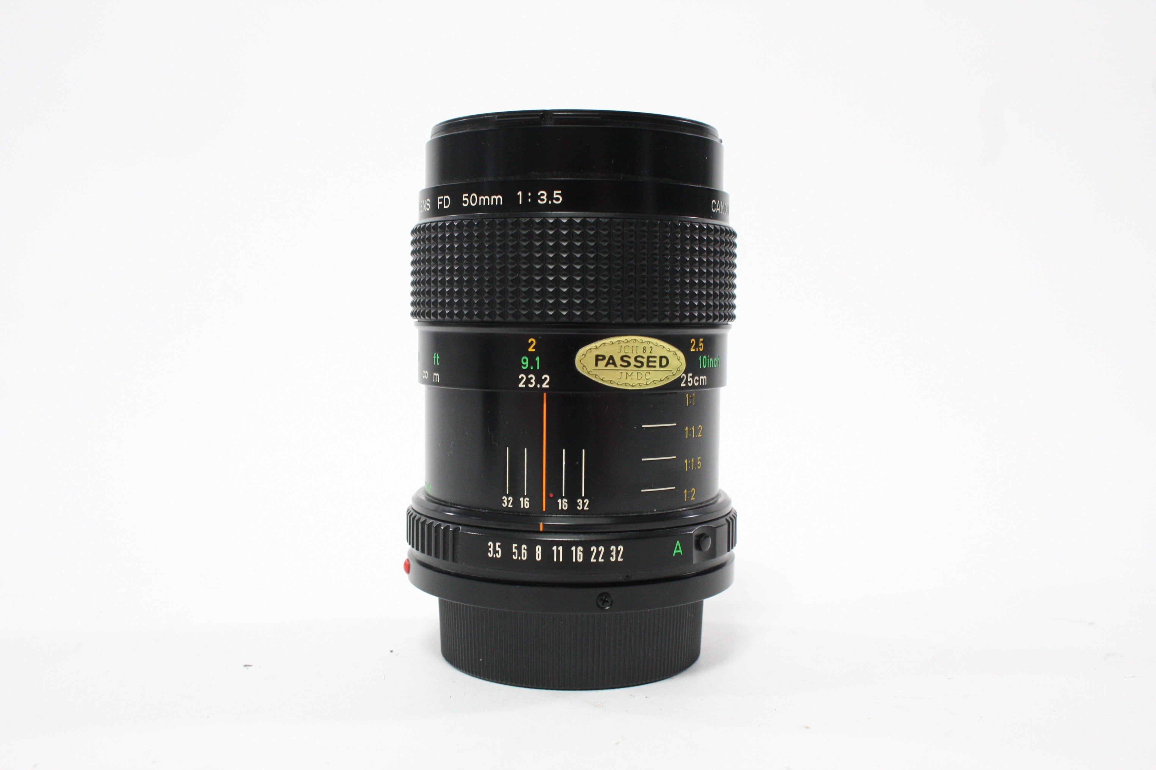 Canon 50mm f/3.5 FD Macro Lens for Canon FD Mount