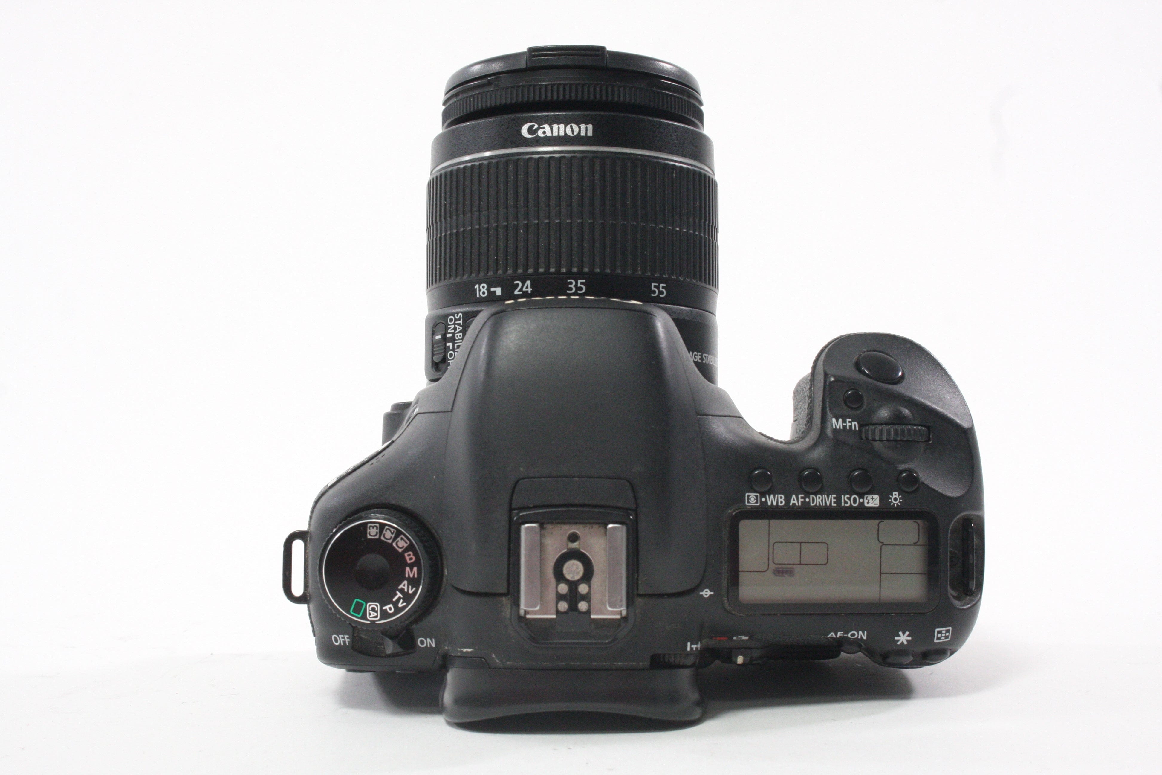 Canon 7D DLSR with 18-55mm f/3.5-5.6 IS II Lens with Shutter Count 59,196 (see details)