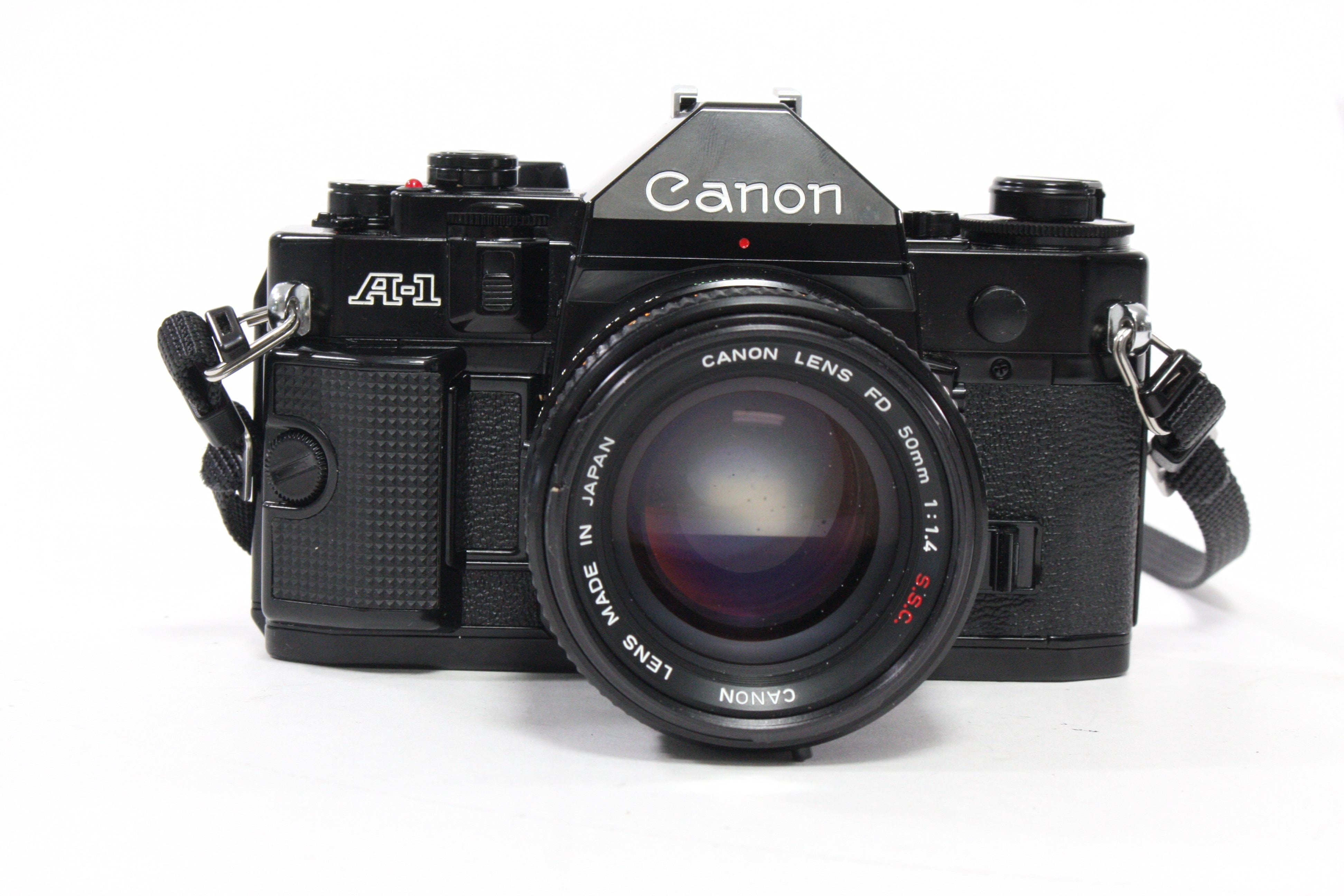 Canon A-1 35mm SLR Camera with 50mm f/1.4 Lens