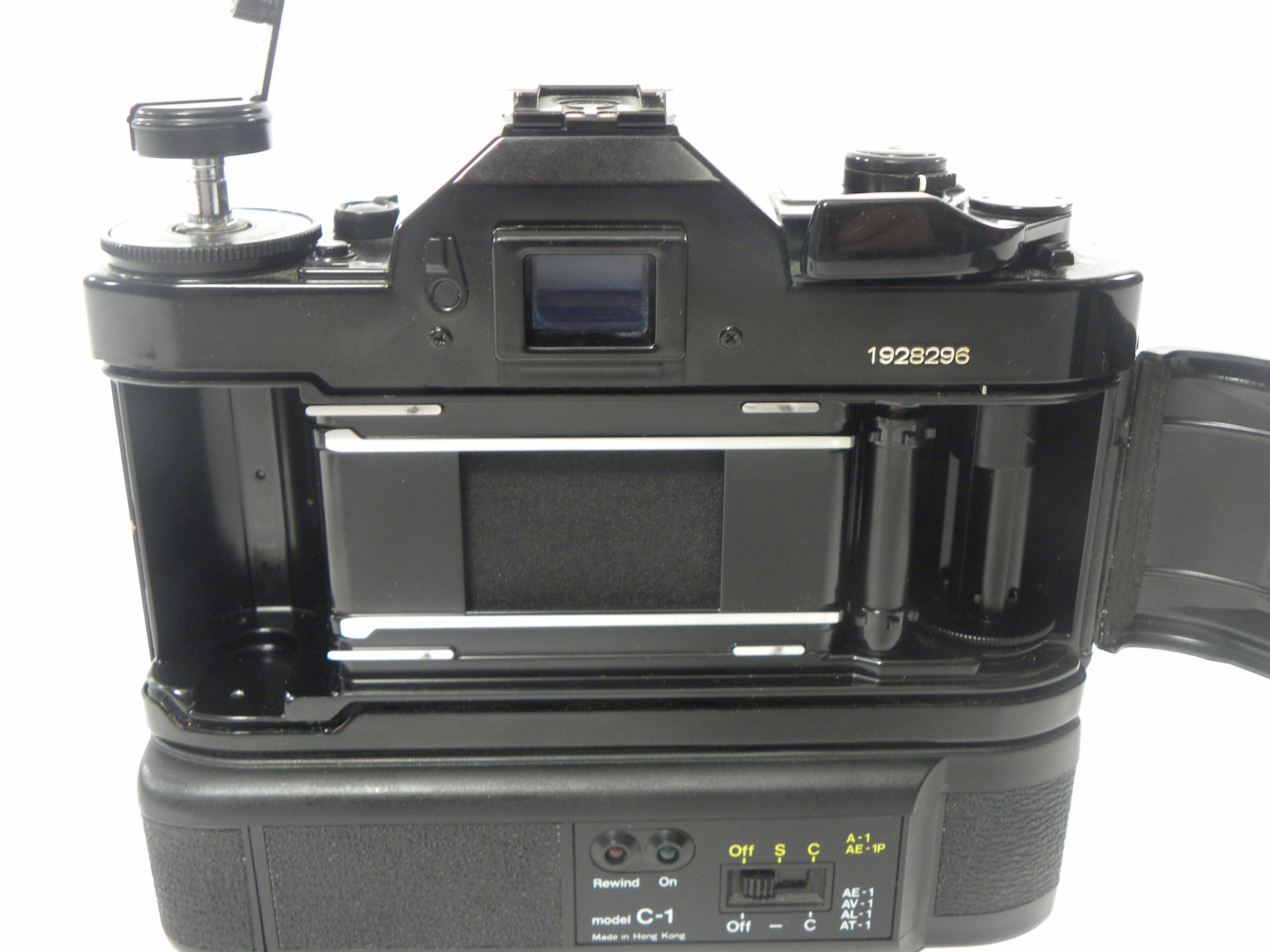 Canon A-1 35mm SLR w/FD 50mm f1.8 and Auto Winder