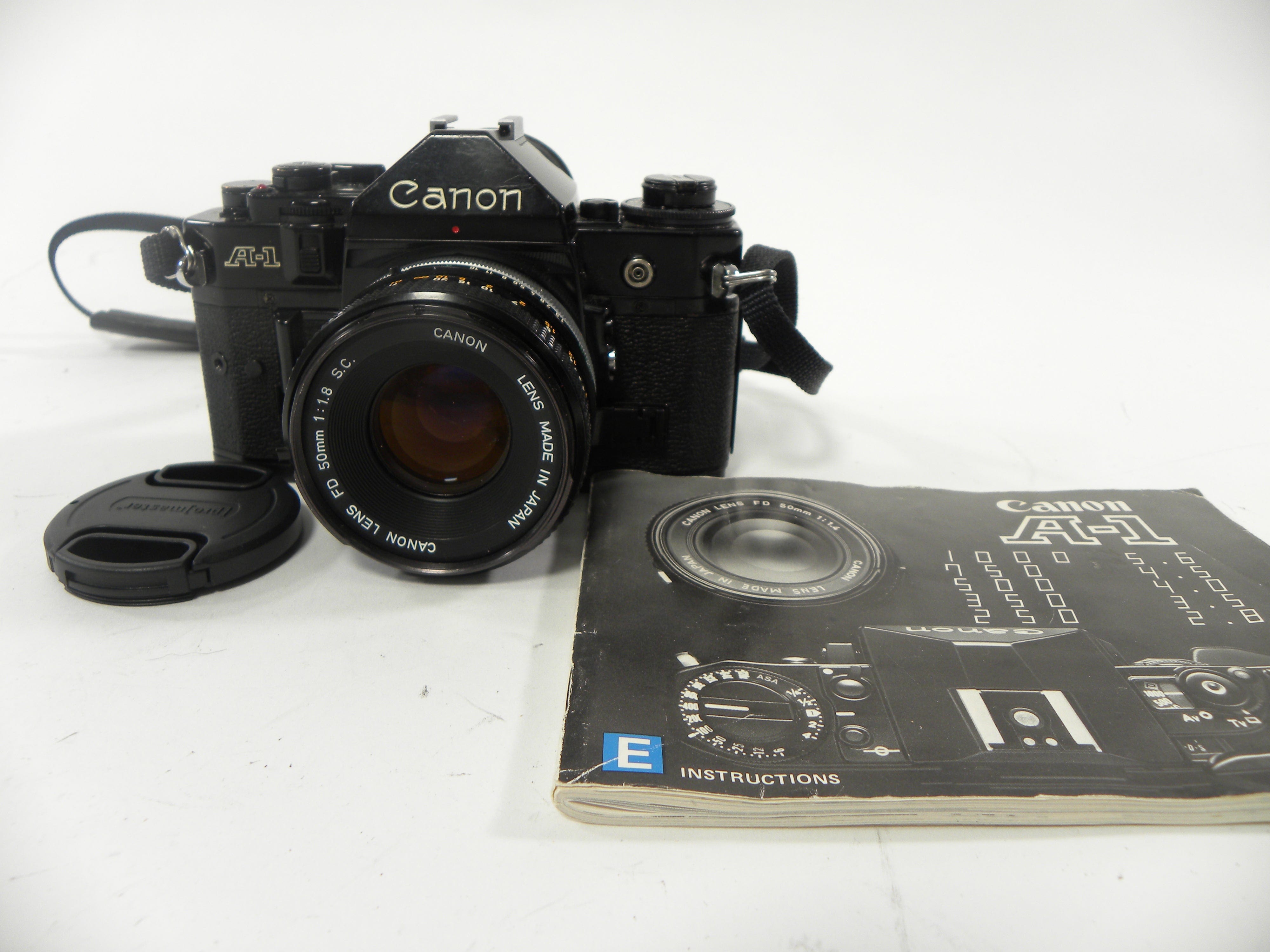 Canon A-1 35mm SLR w/FD 50mm f1.8 S.C.