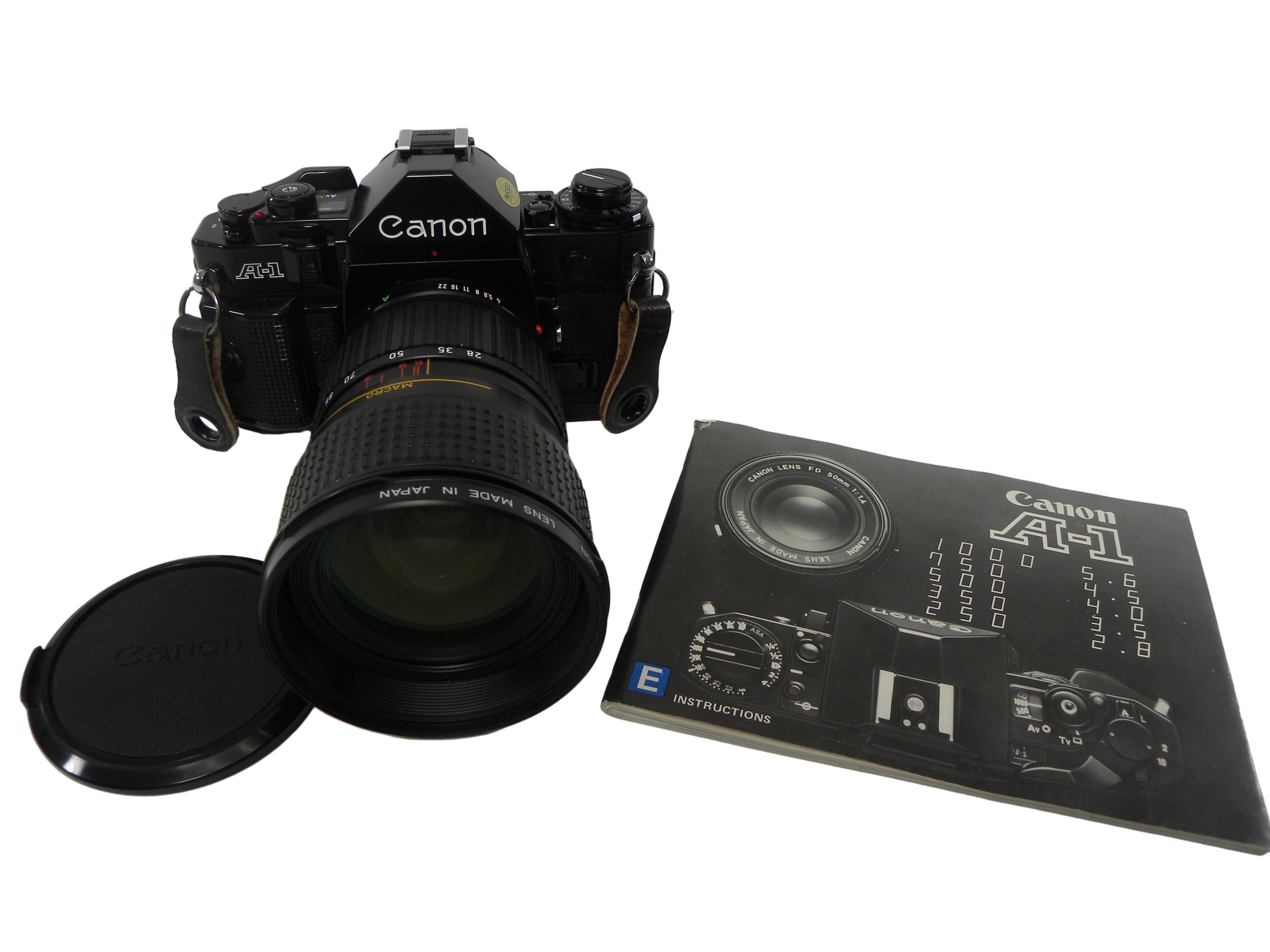 Canon A-1 35mm SLR w/FD Zoom 28-85mm f4