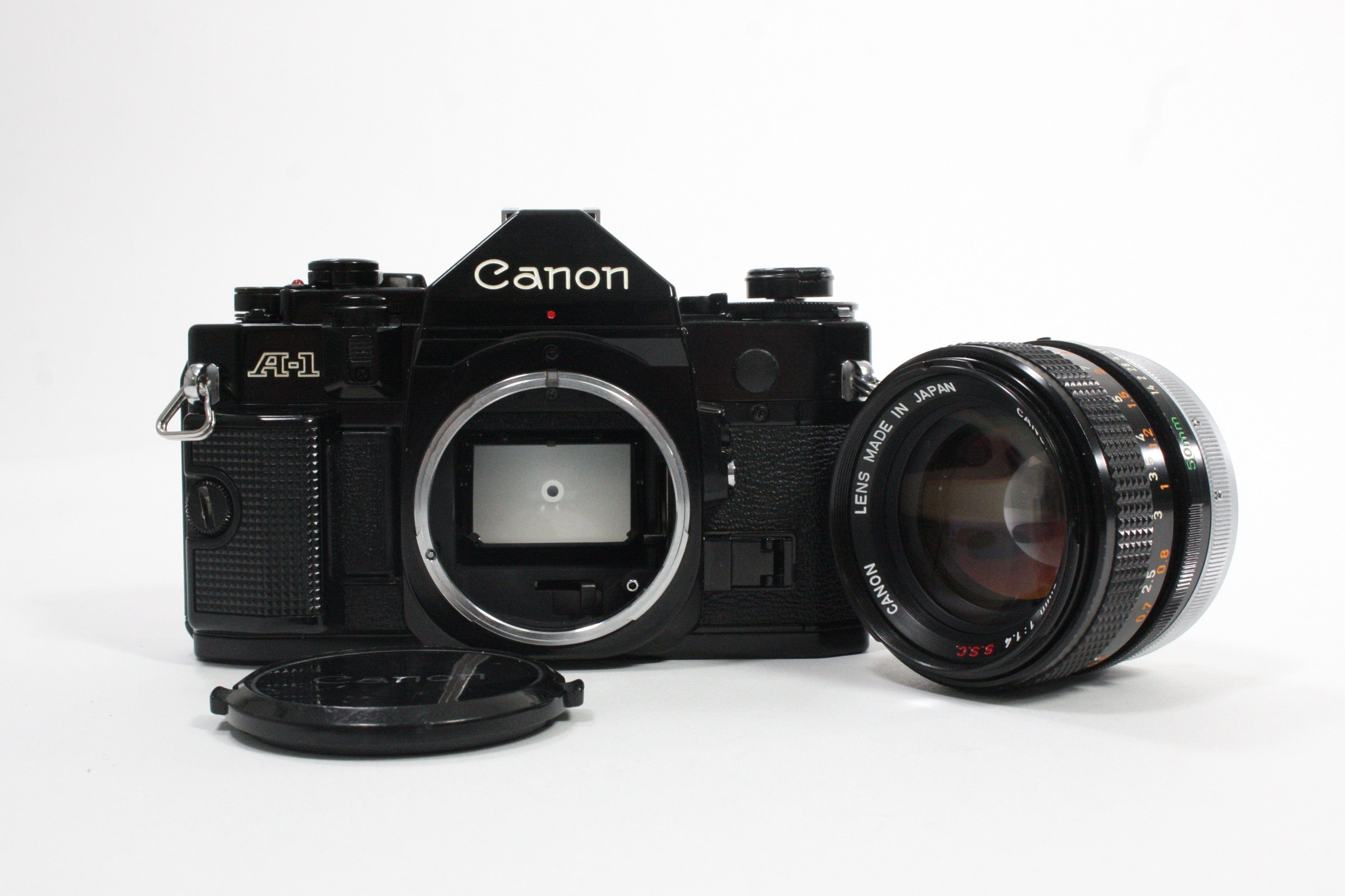 Canon A-1 Body with 50mm f/1.4 S.S.C. Lens