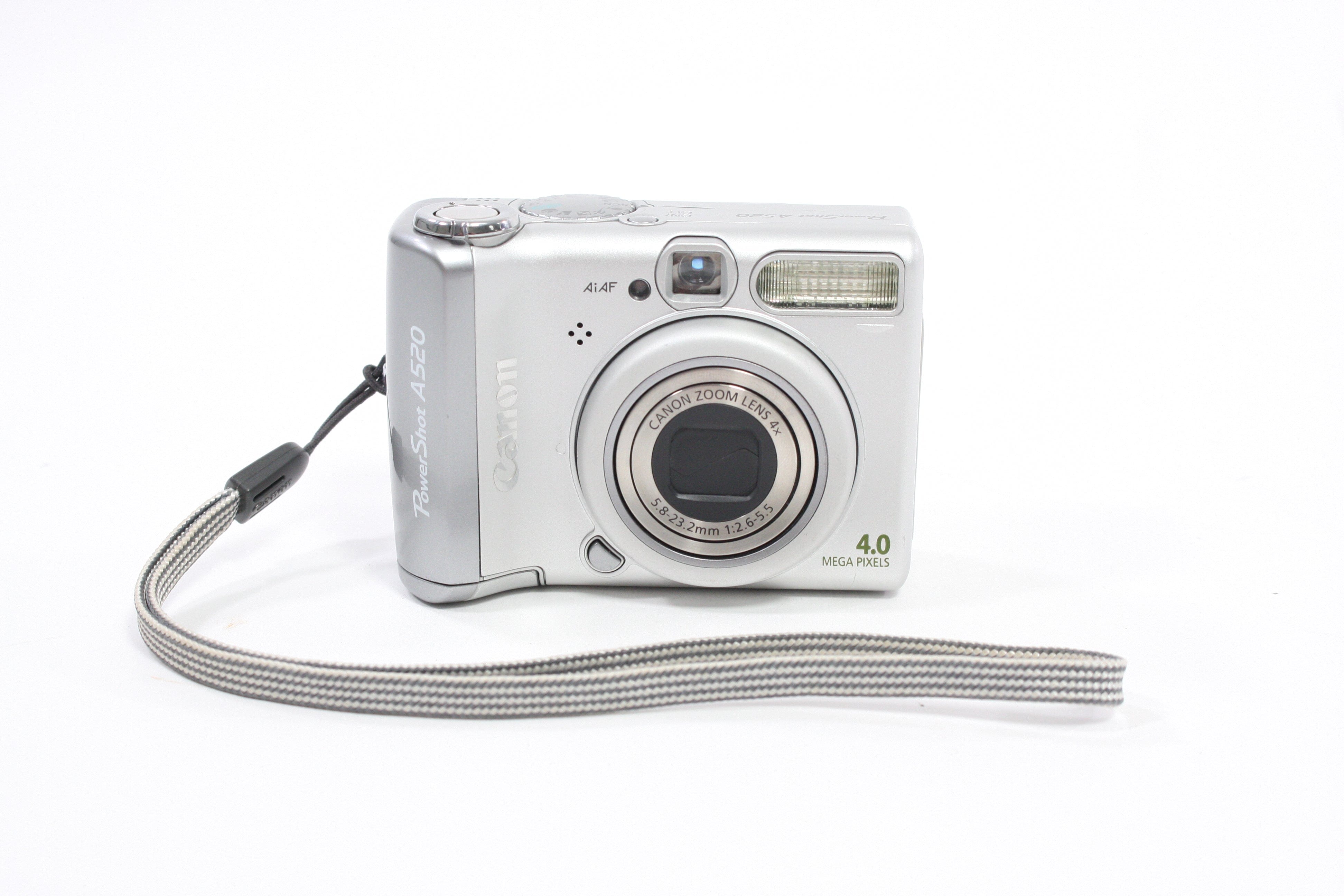 Canon A520 Digital Camera 4x Zoom 4.0mp