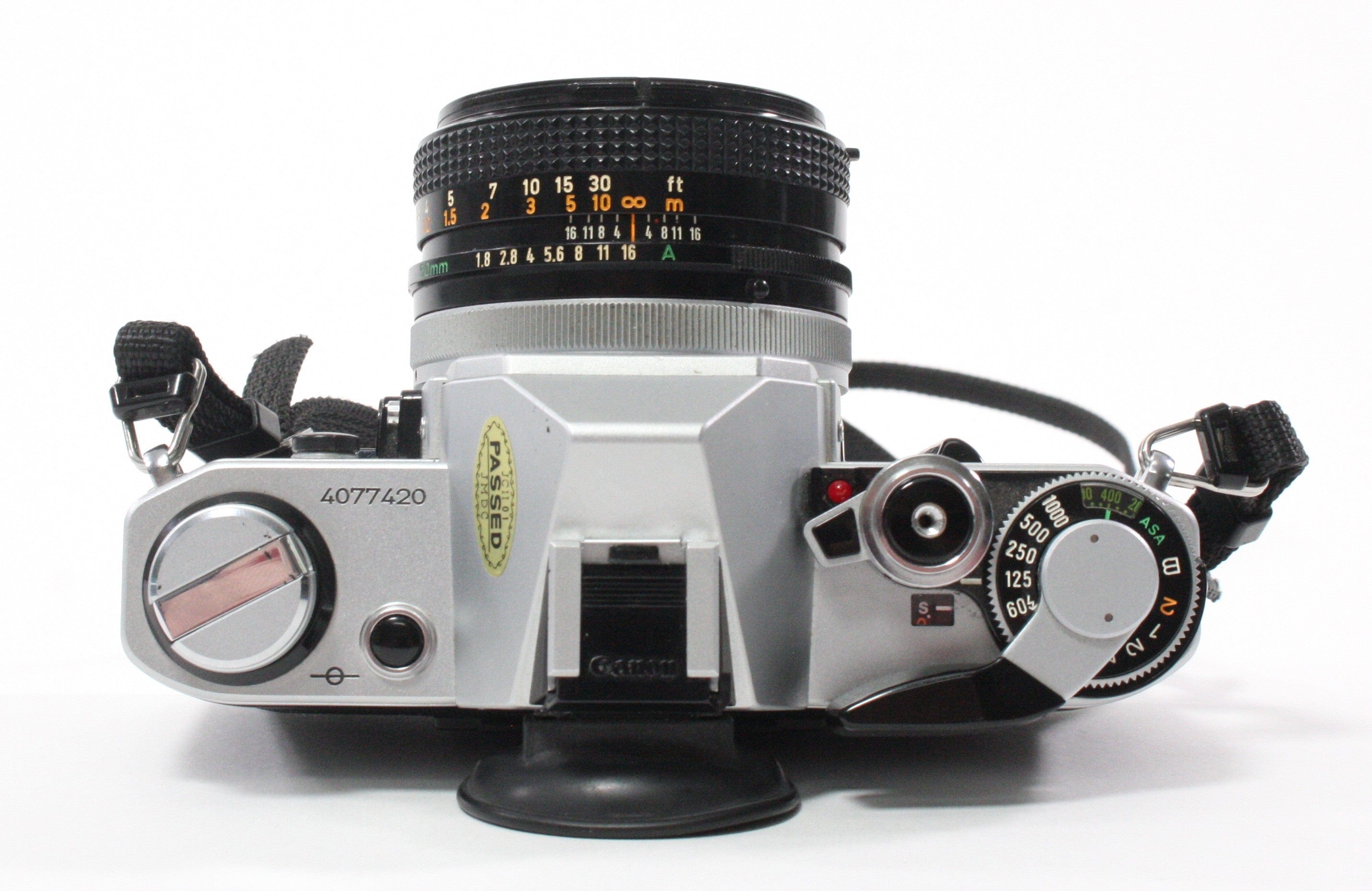 Canon AE-1 35mm Camera with 50mm f/1.8 Lens