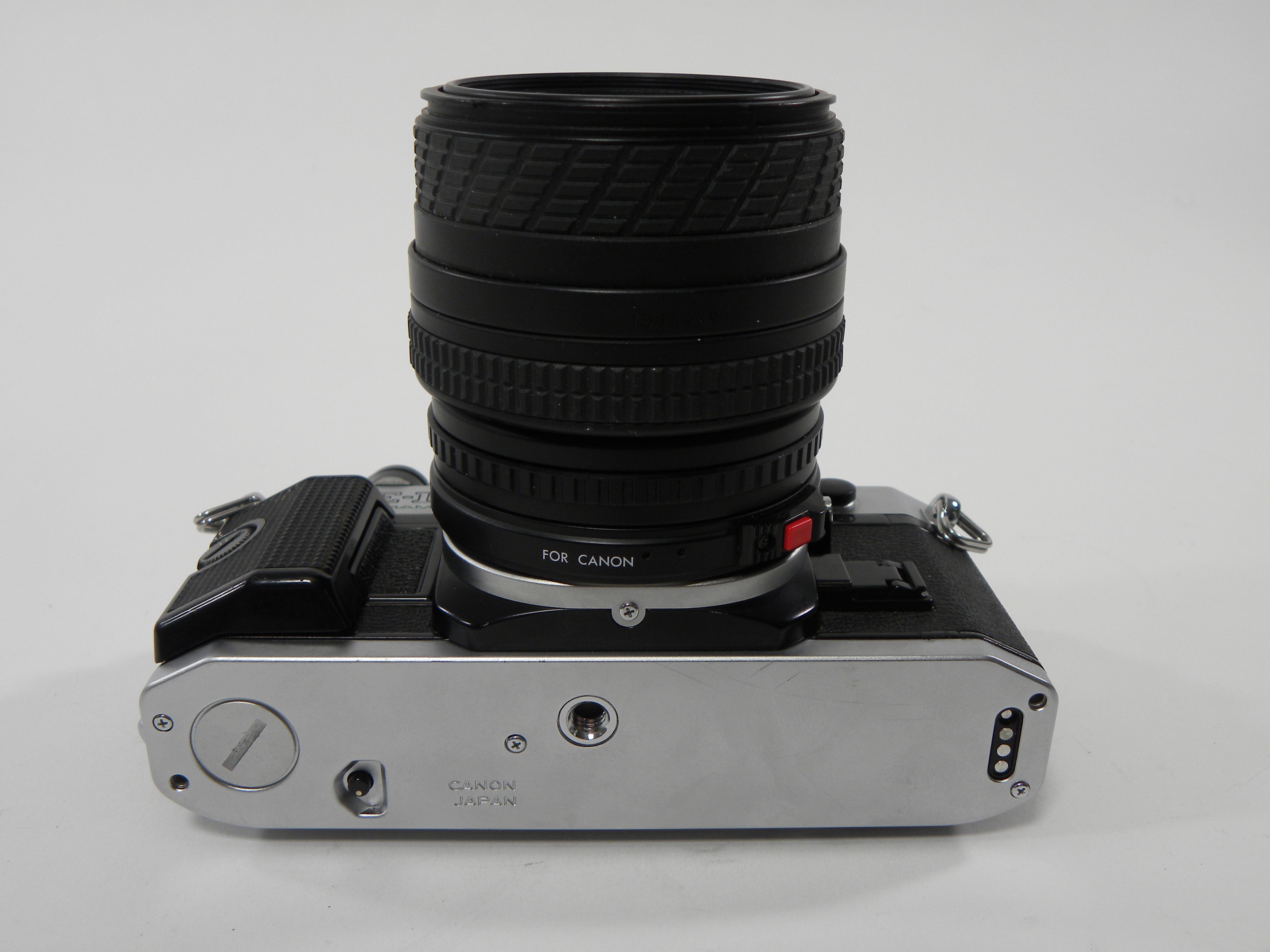 Canon AE-1 35mm Program SLR w/Sigma DL Zoom MC 35-80mm f4-5.6