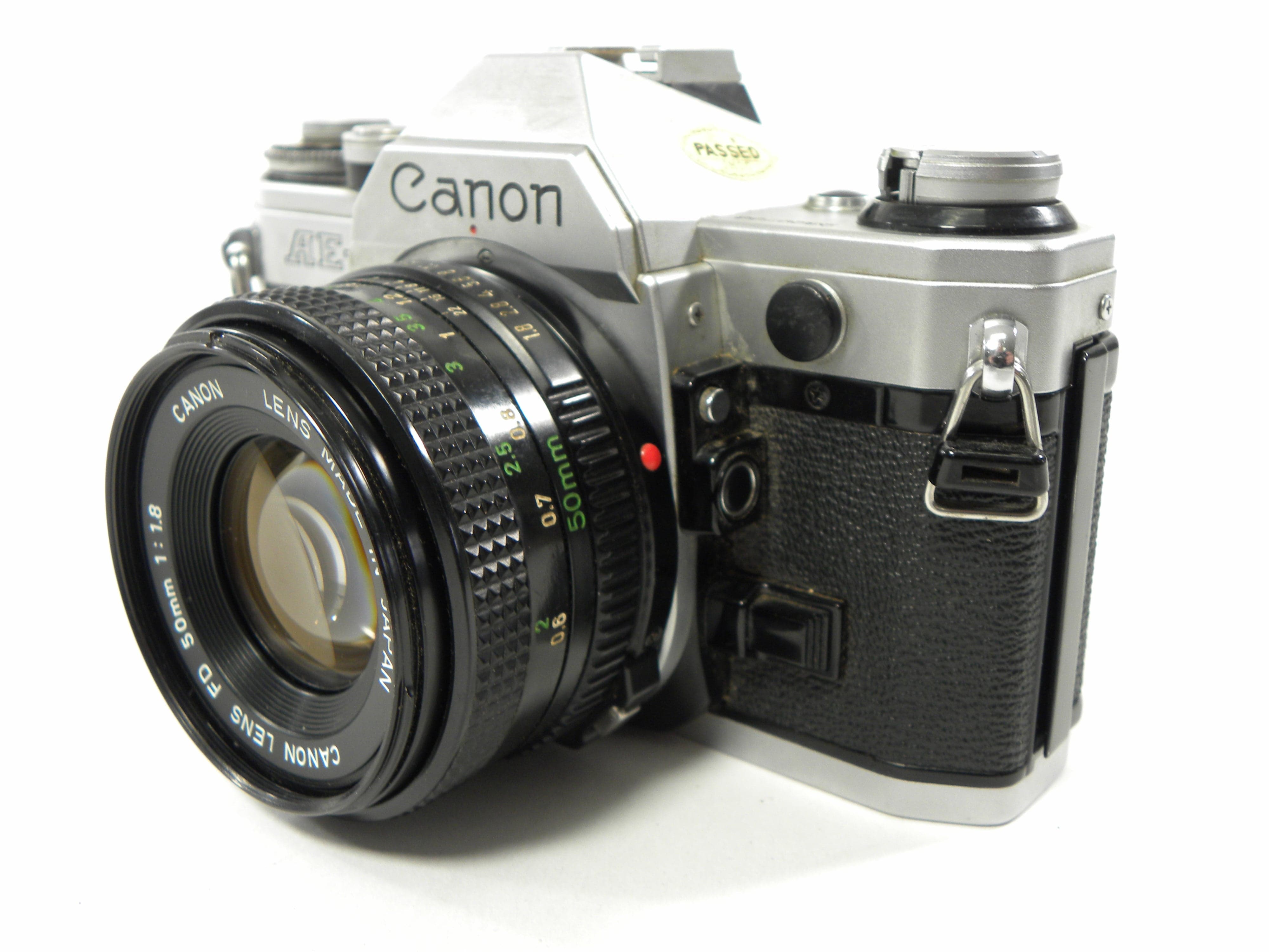 Canon AE-1 35mm SLR Camera w/FD 50mm f1.8
