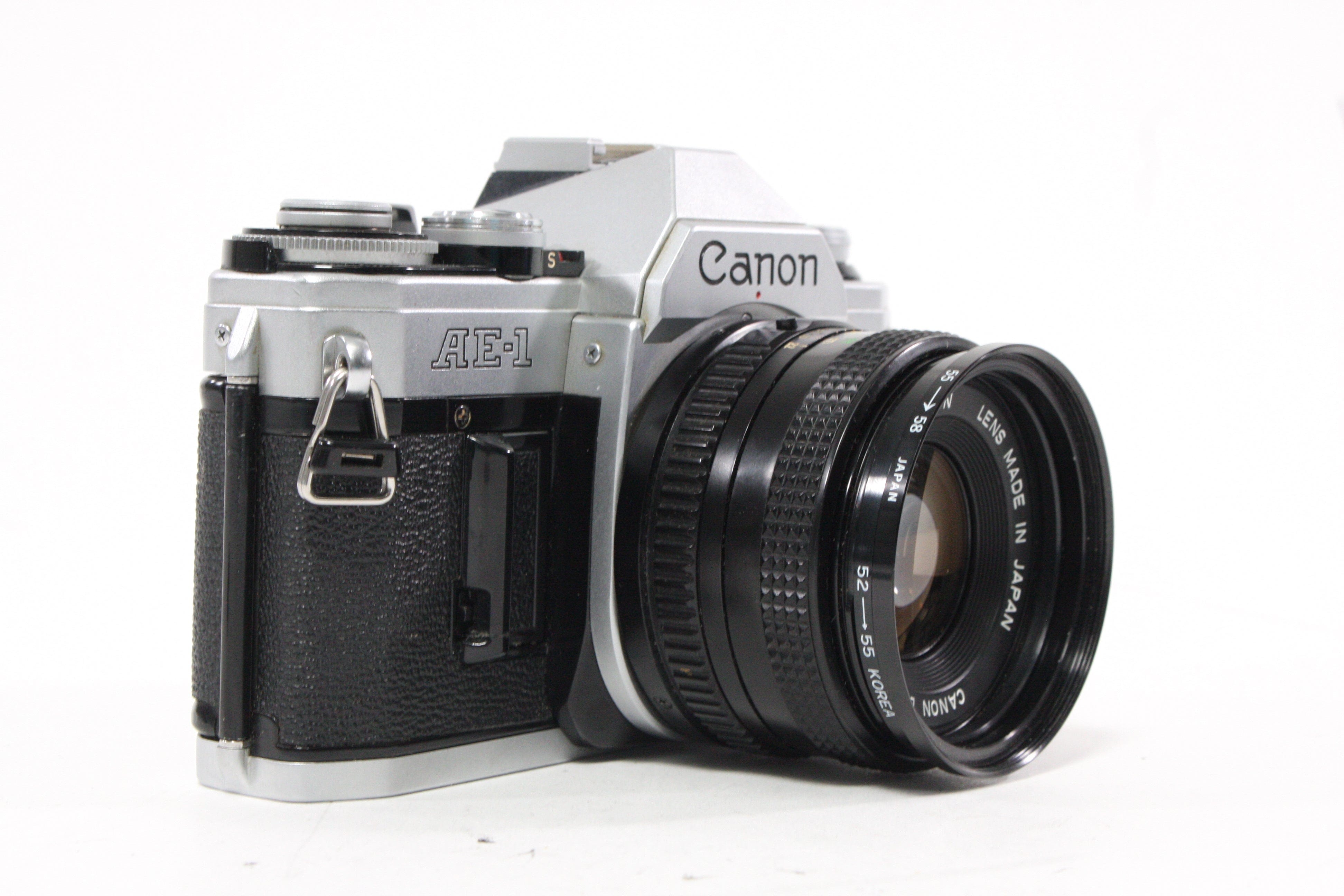 Canon AE-1 35mm SLR Camera with 50mm f/1.8 Lens