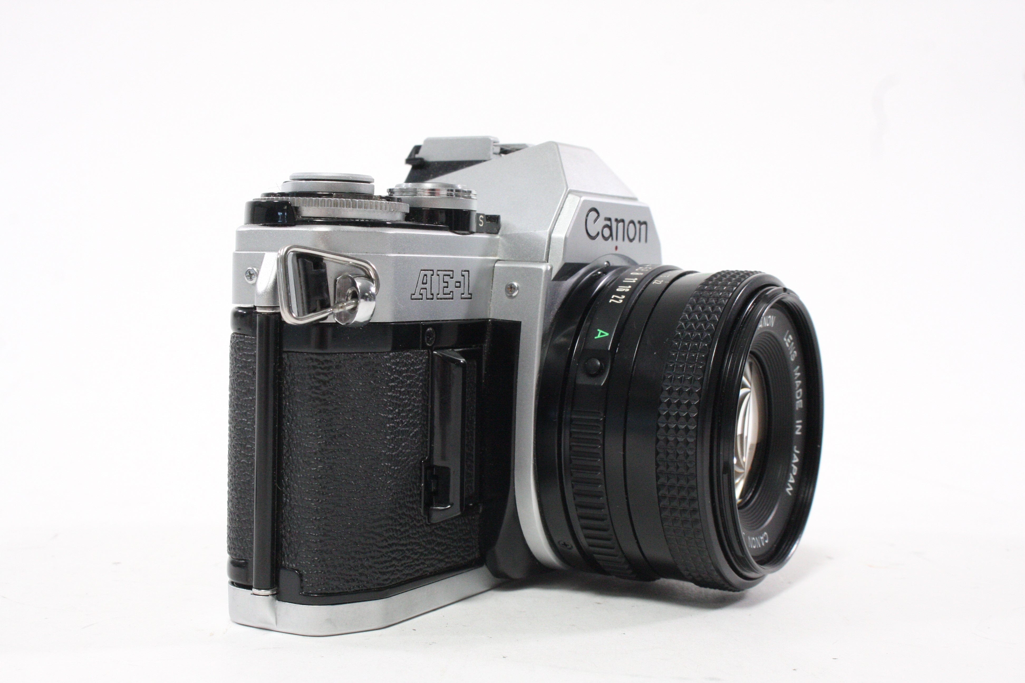 Canon AE-1 35mm SLR Camera with 50mm f/1.8 Lens