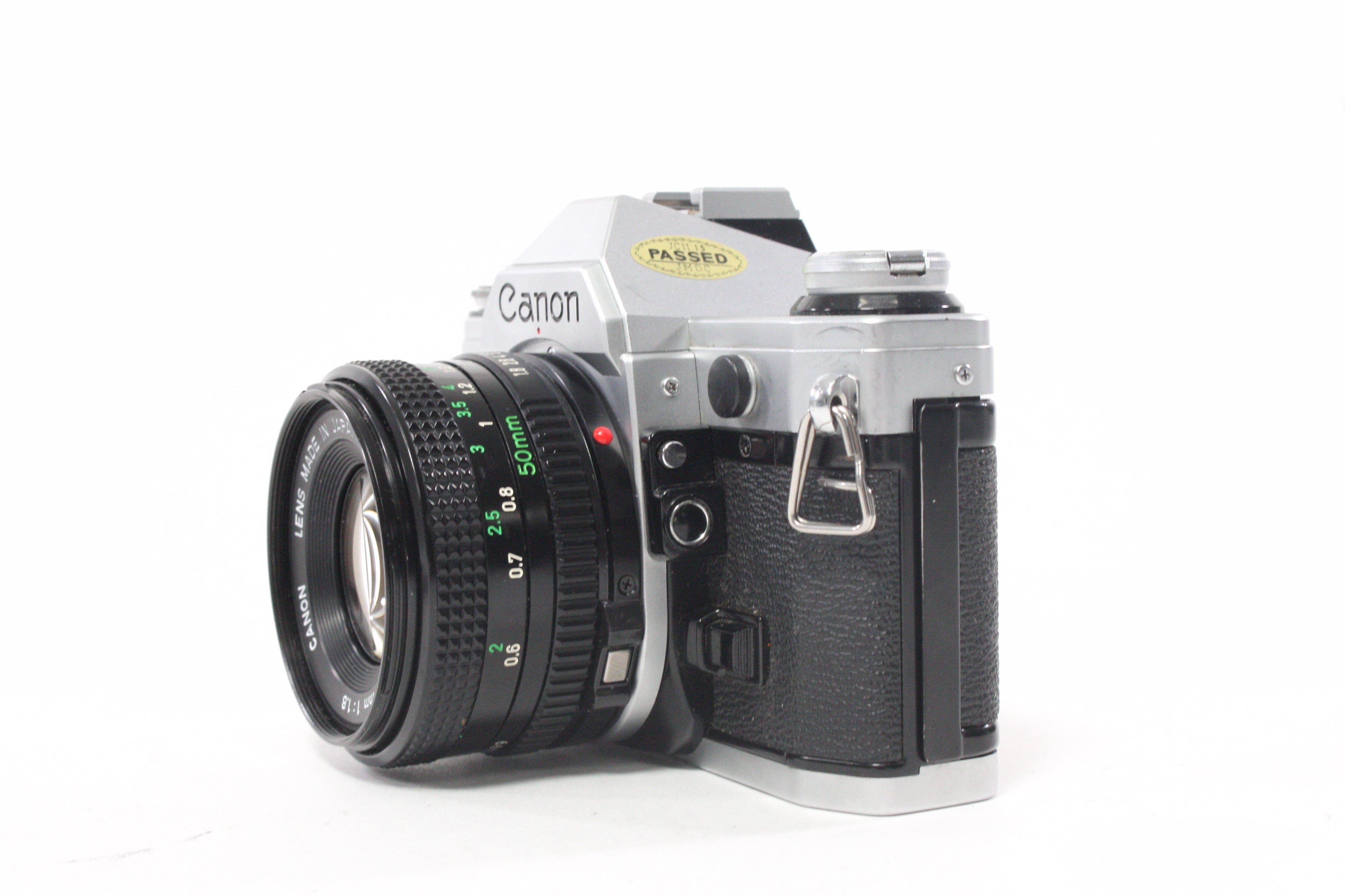 Canon AE-1 35mm SLR Camera with 50mm f/1.8 Lens
