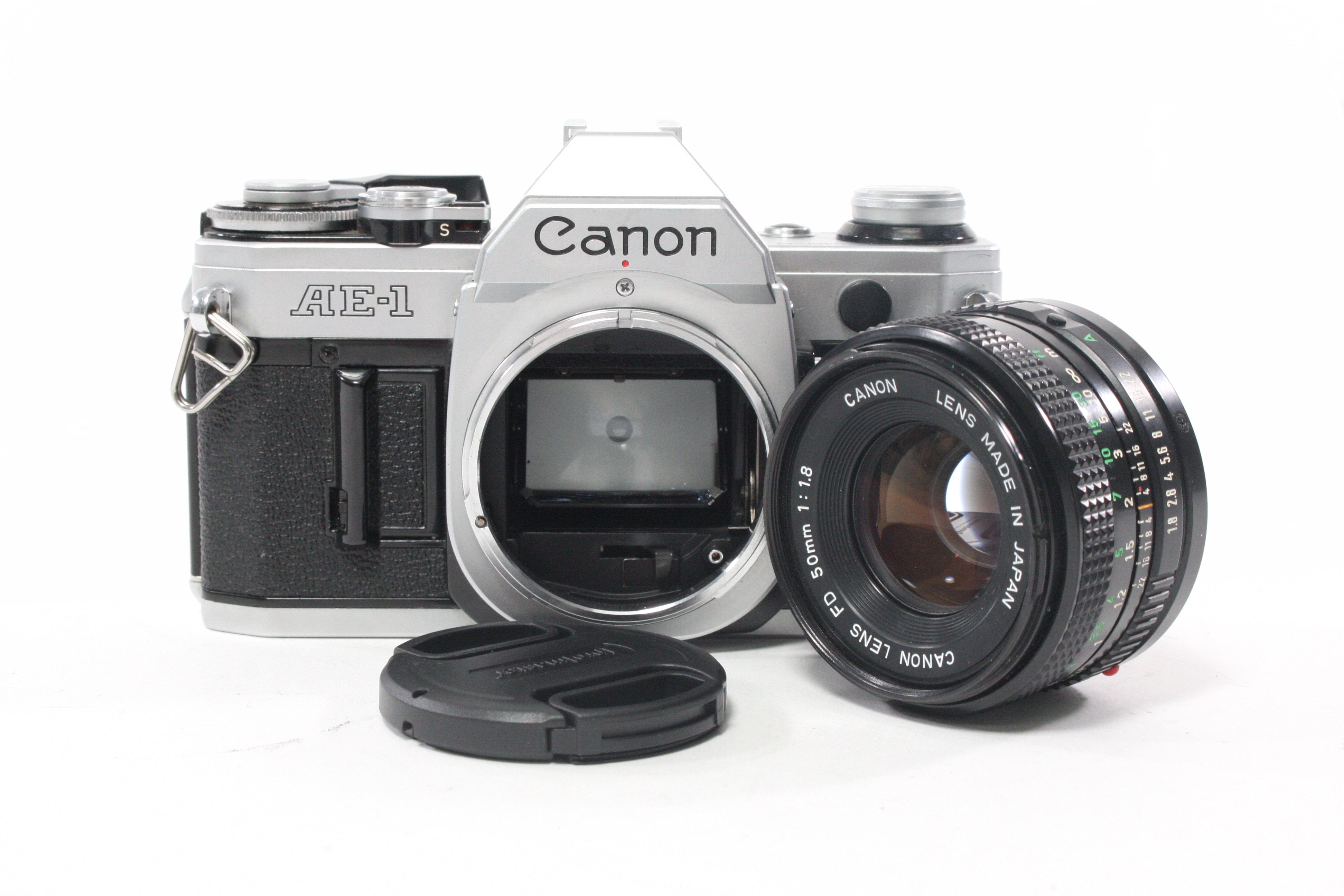 Canon AE-1 35mm SLR Camera with 50mm f/1.8 Lens
