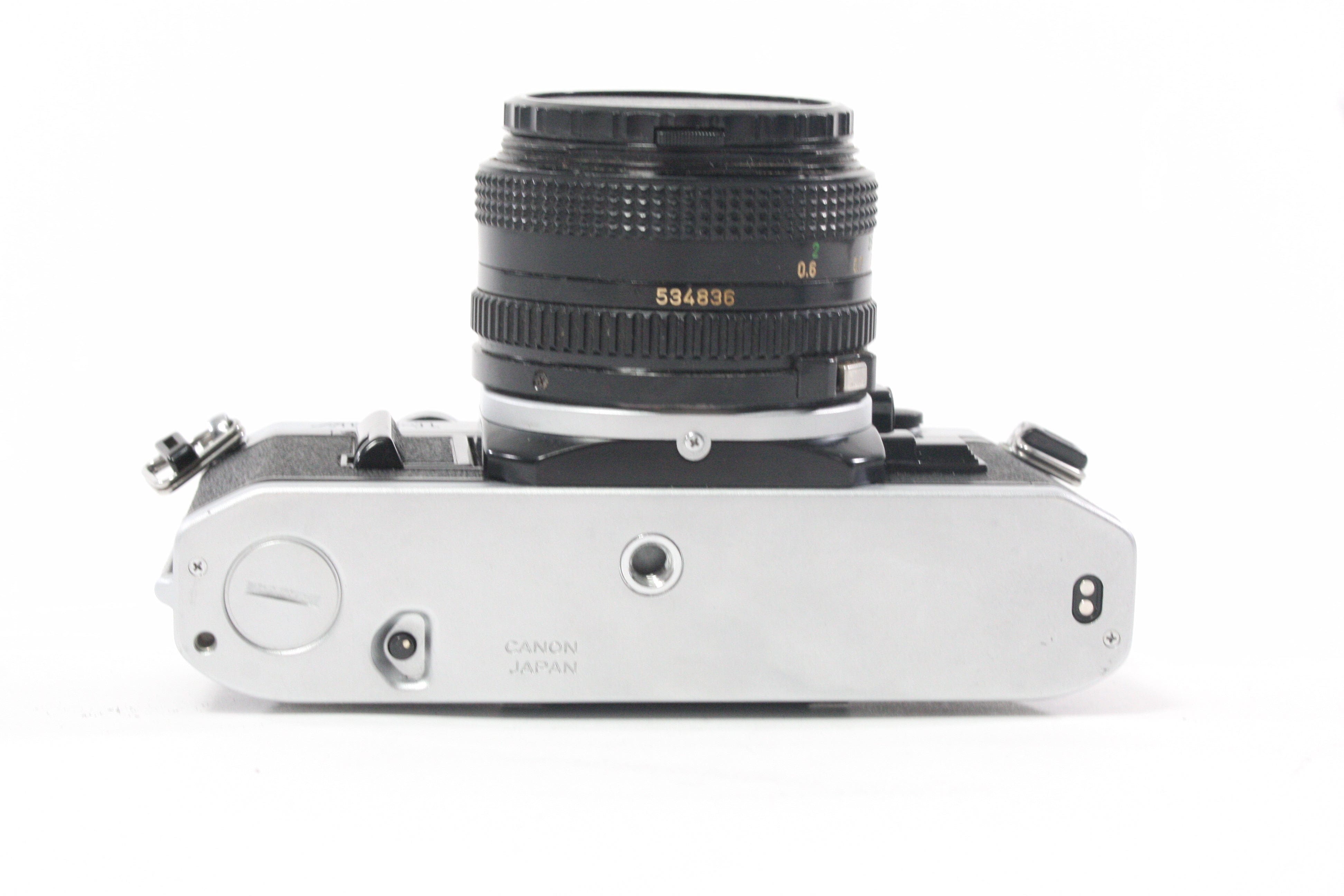 Canon AE-1 35mm SLR Camera with 50mm f/1.8 Lens