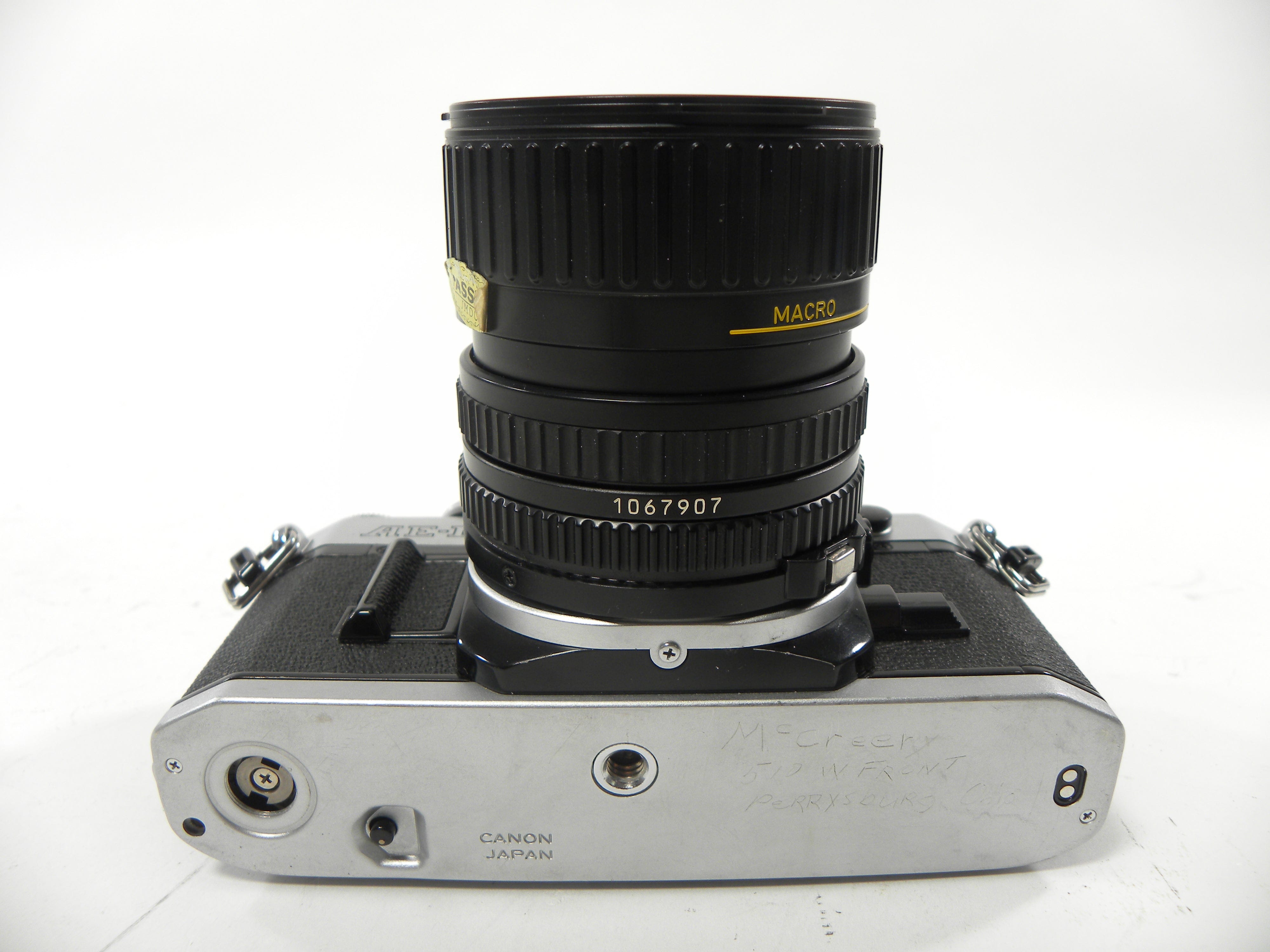 Canon AE-1 35mm SLR w/FD 35-70mm f3.5-4.5