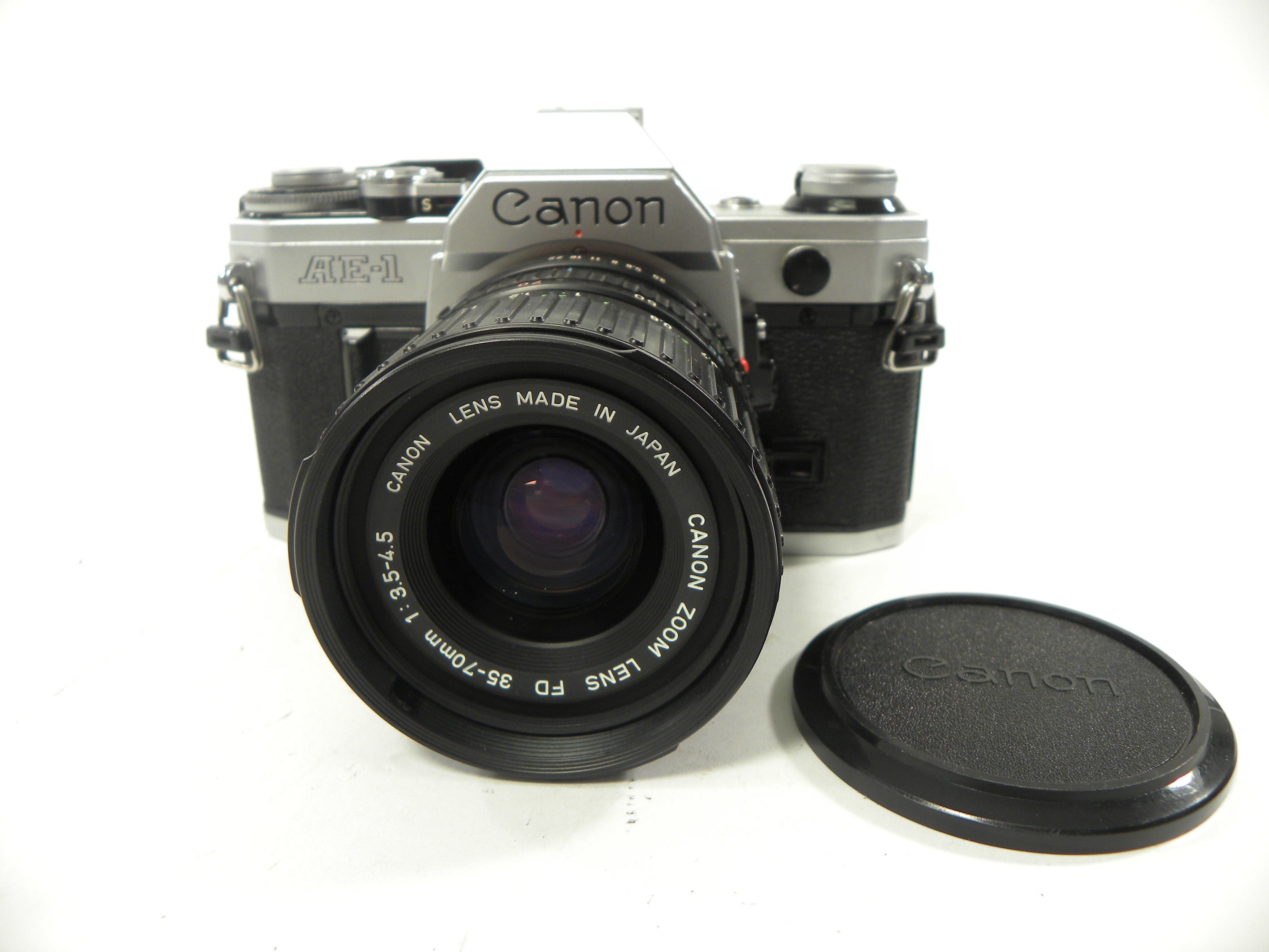 Canon AE-1 35mm SLR w/FD 35-70mm f3.5-4.5