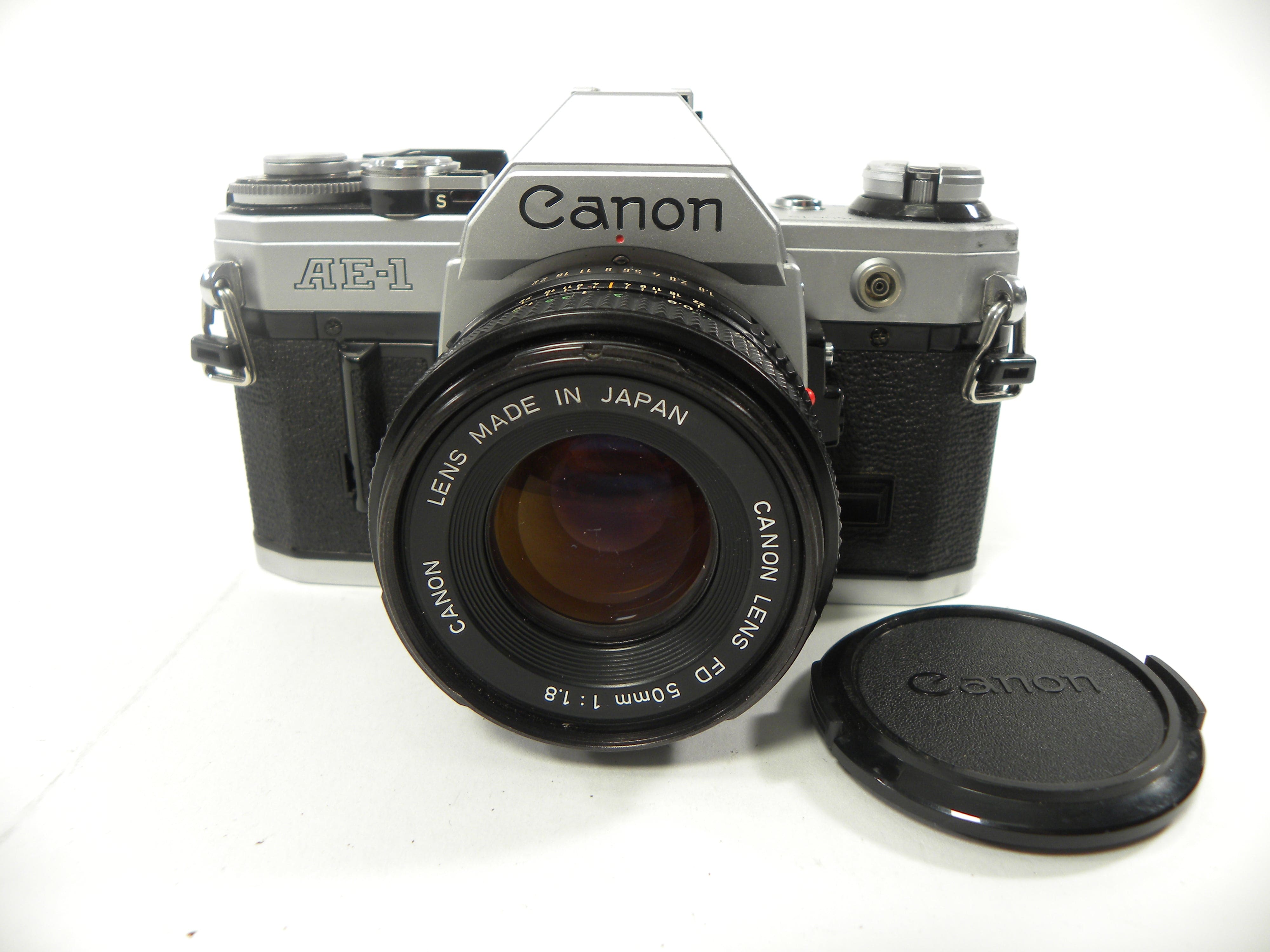 Canon AE-1 35mm SLR w/FD 50mm f1.8