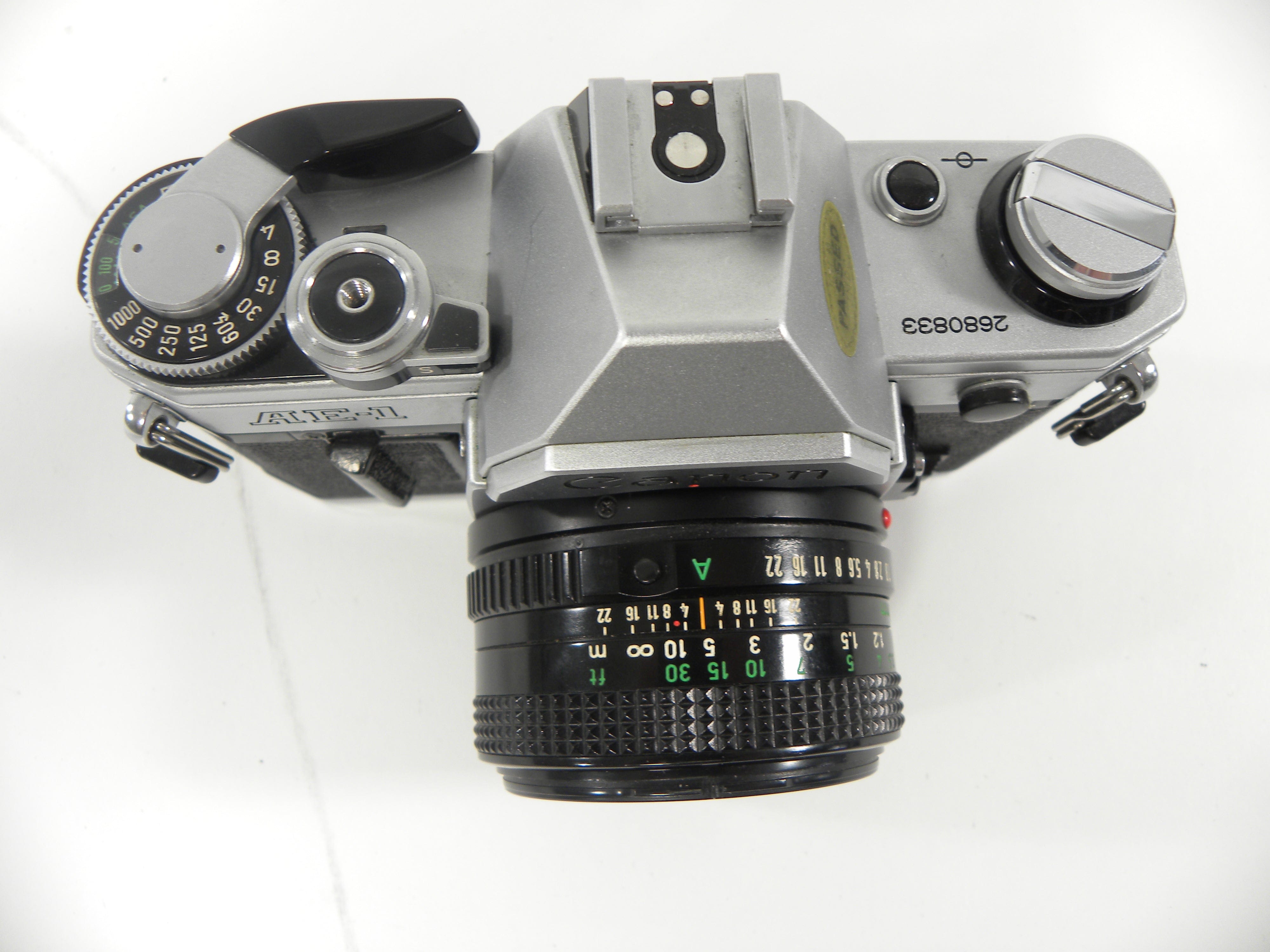 Canon AE-1 35mm SLR w/FD 50mm f1.8