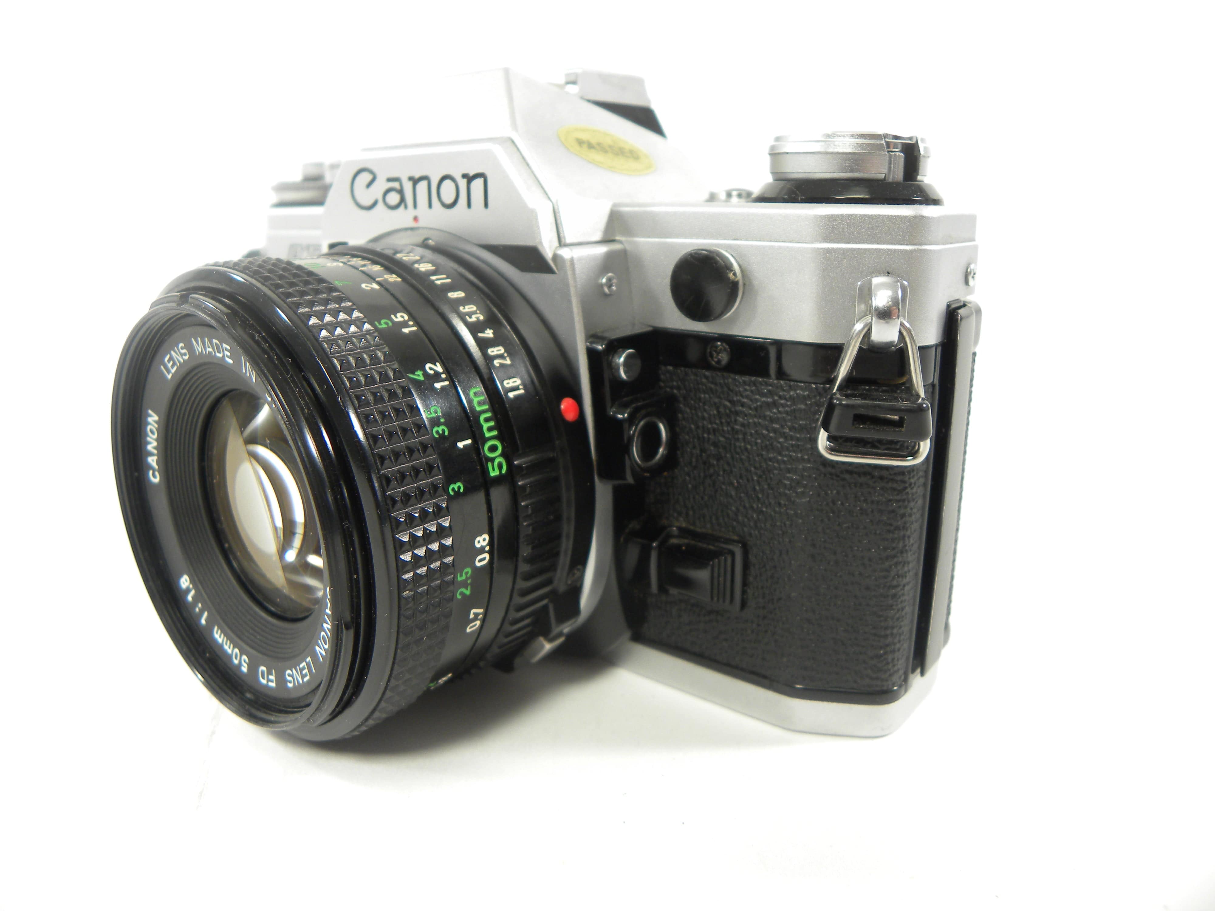 Canon AE-1 35mm SLR w/FD 50mm f1.8