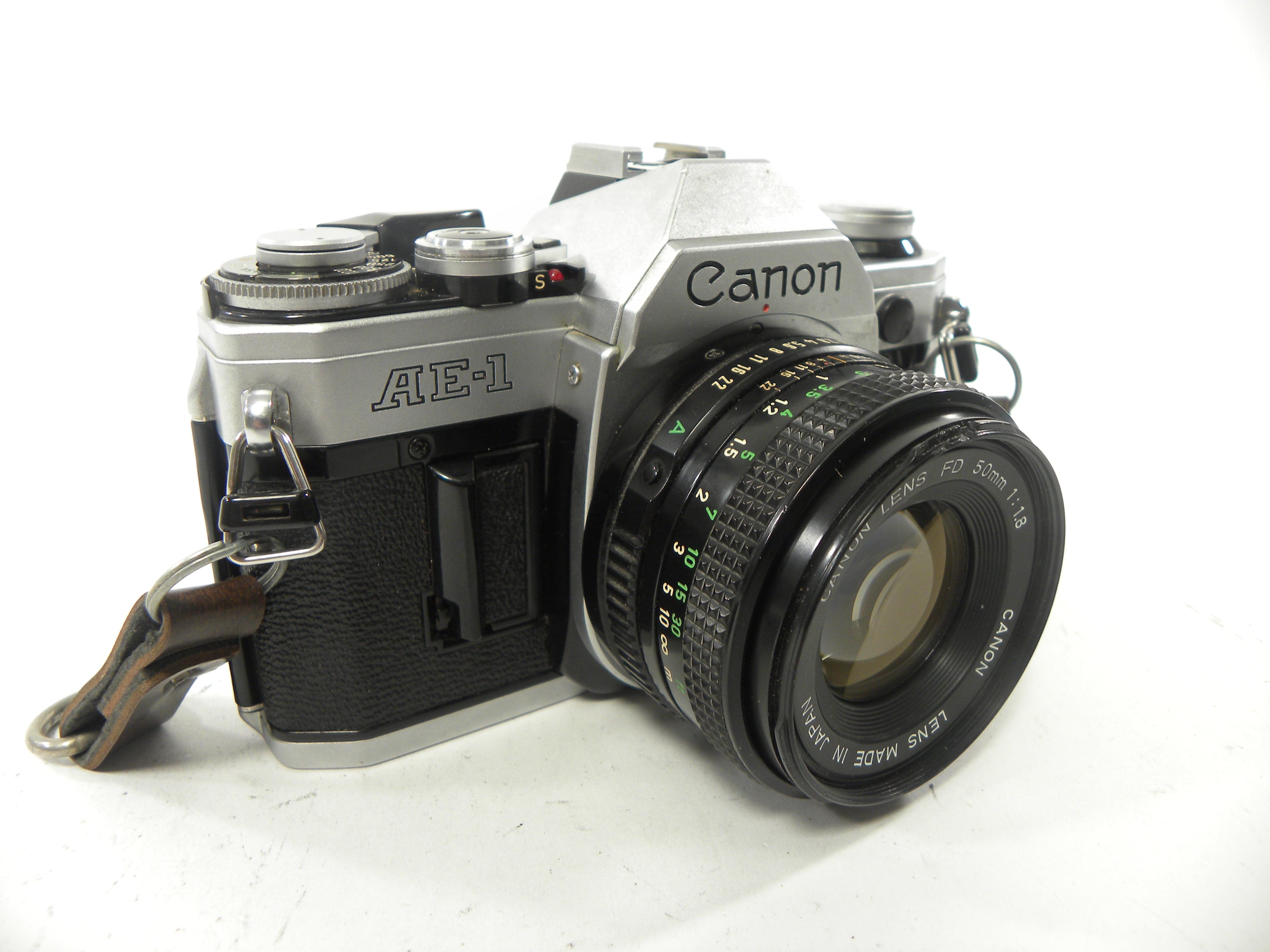 Canon AE-1 35mm SLR w/FD 50mm f1.8