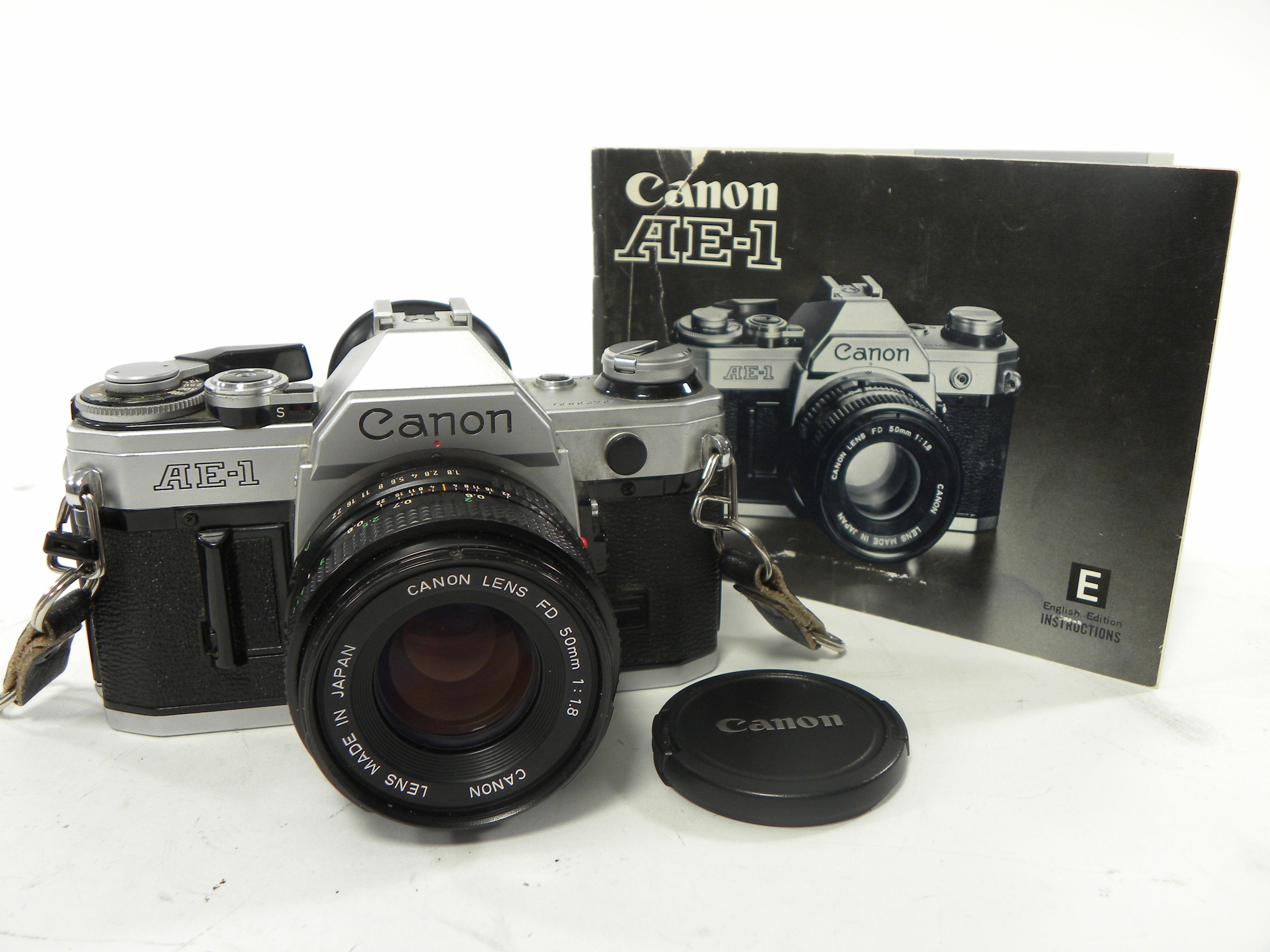 Canon AE-1 35mm SLR w/FD 50mm f1.8